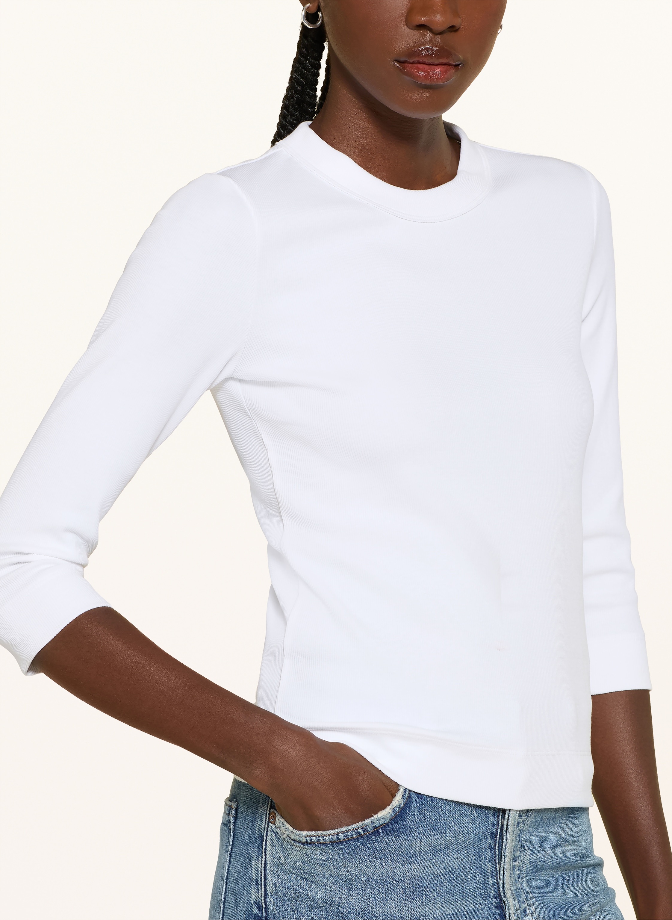 Thumbnail - Arket Shirt Mit 3/4-Arm weiss