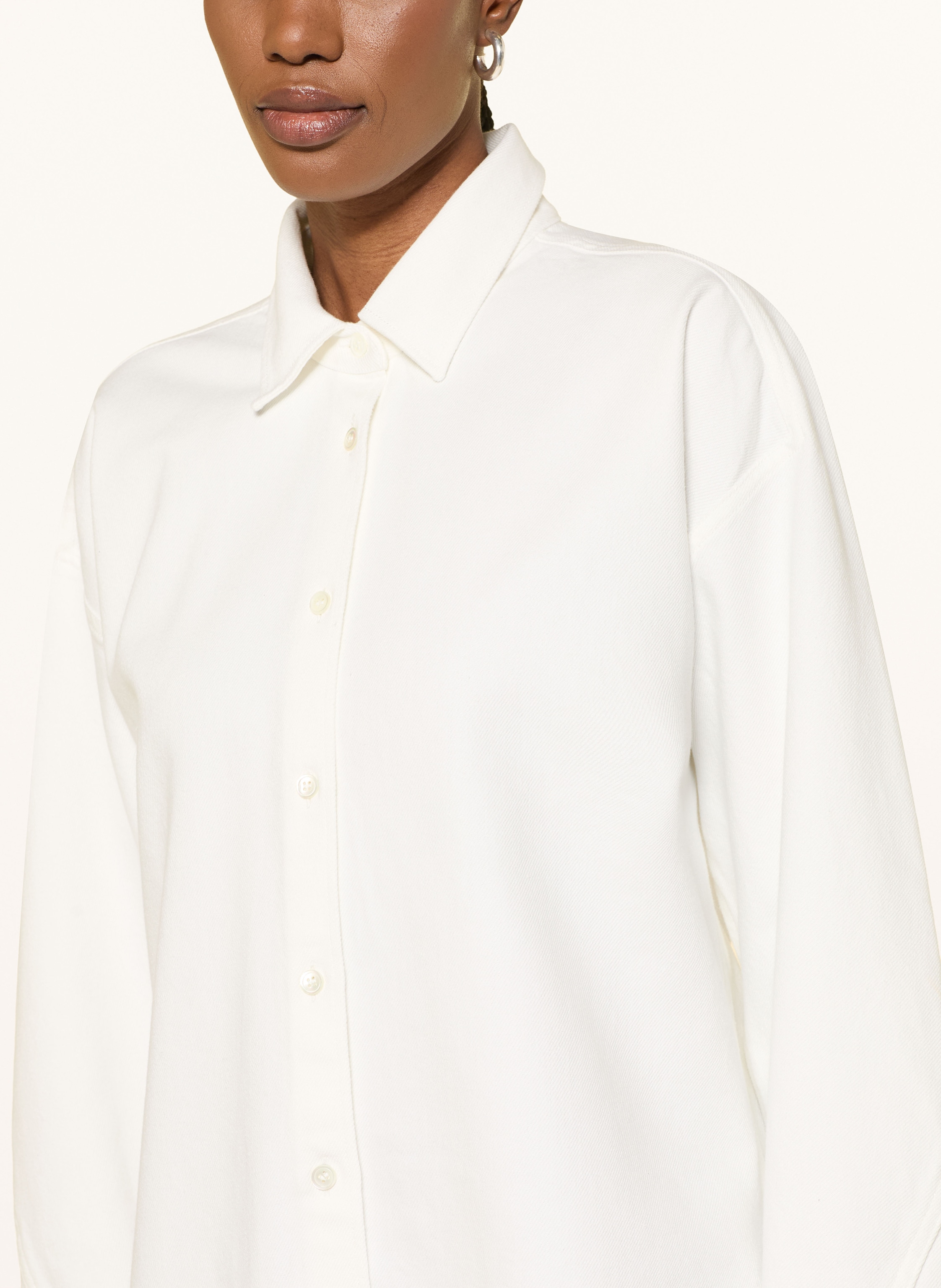 Thumbnail - Arket Jeans-Overshirt weiss