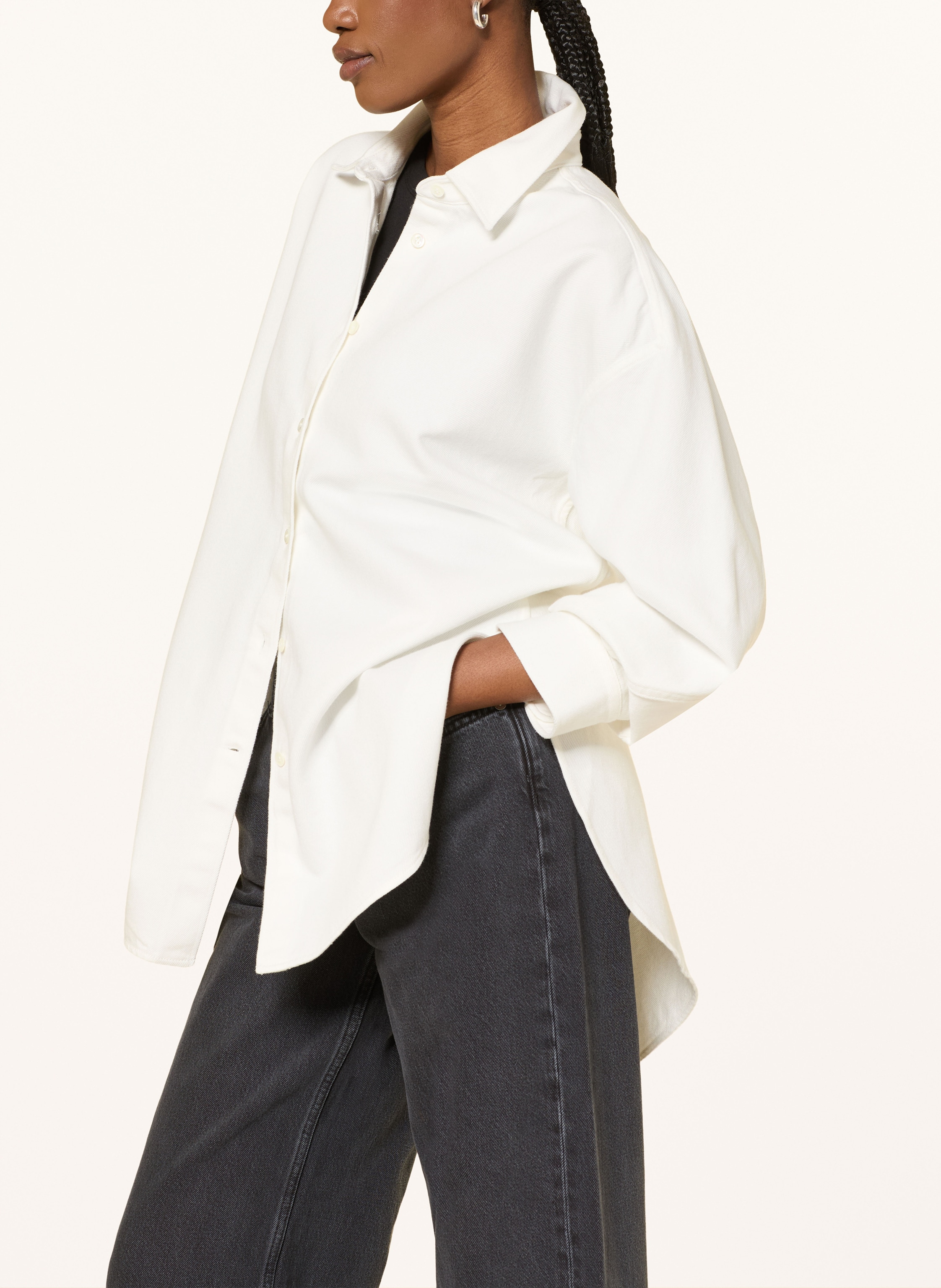 Thumbnail - Arket Jeans-Overshirt weiss