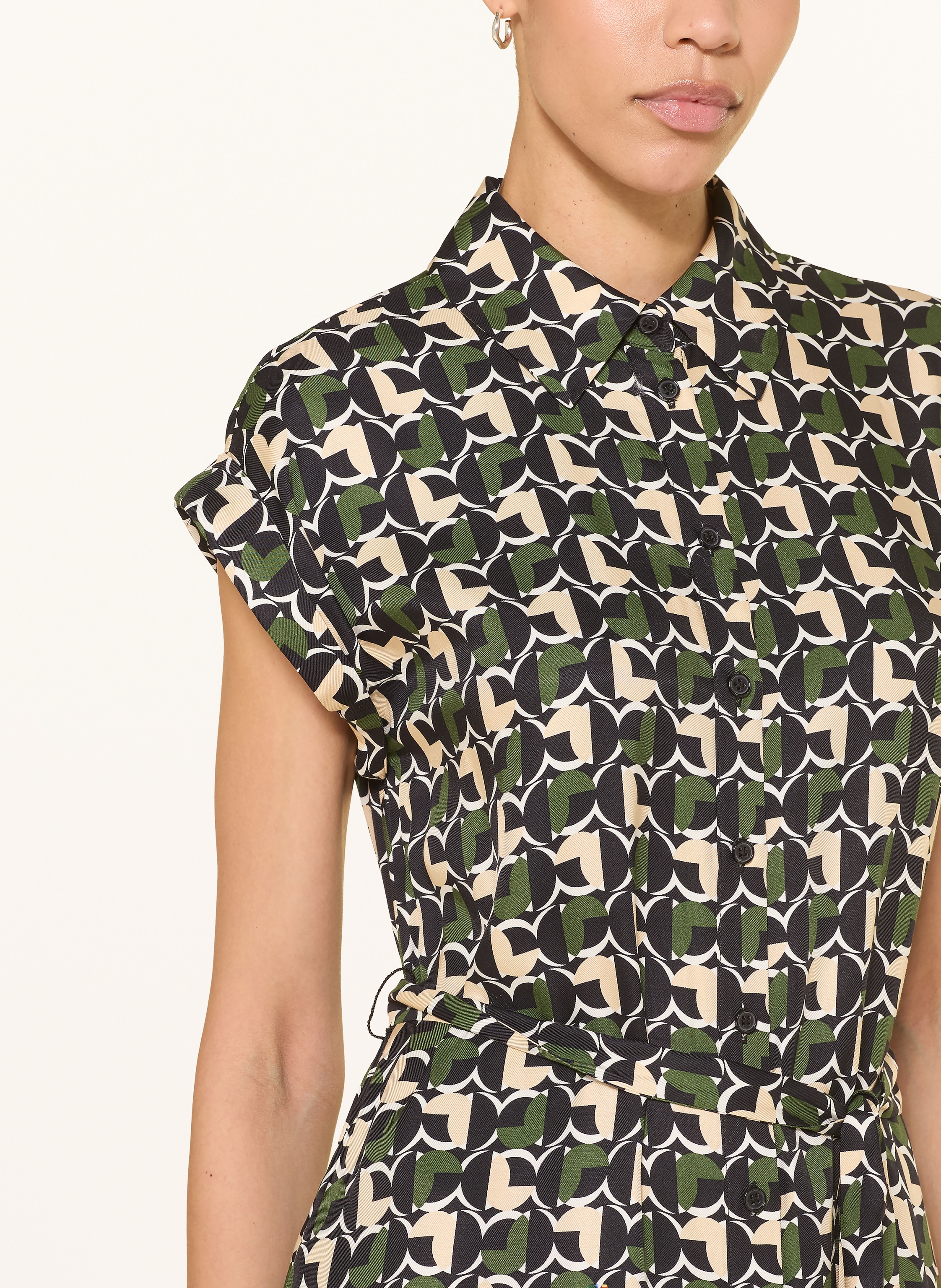 Thumbnail - Hobbs Hemdblusenkleid Kalinda schwarz