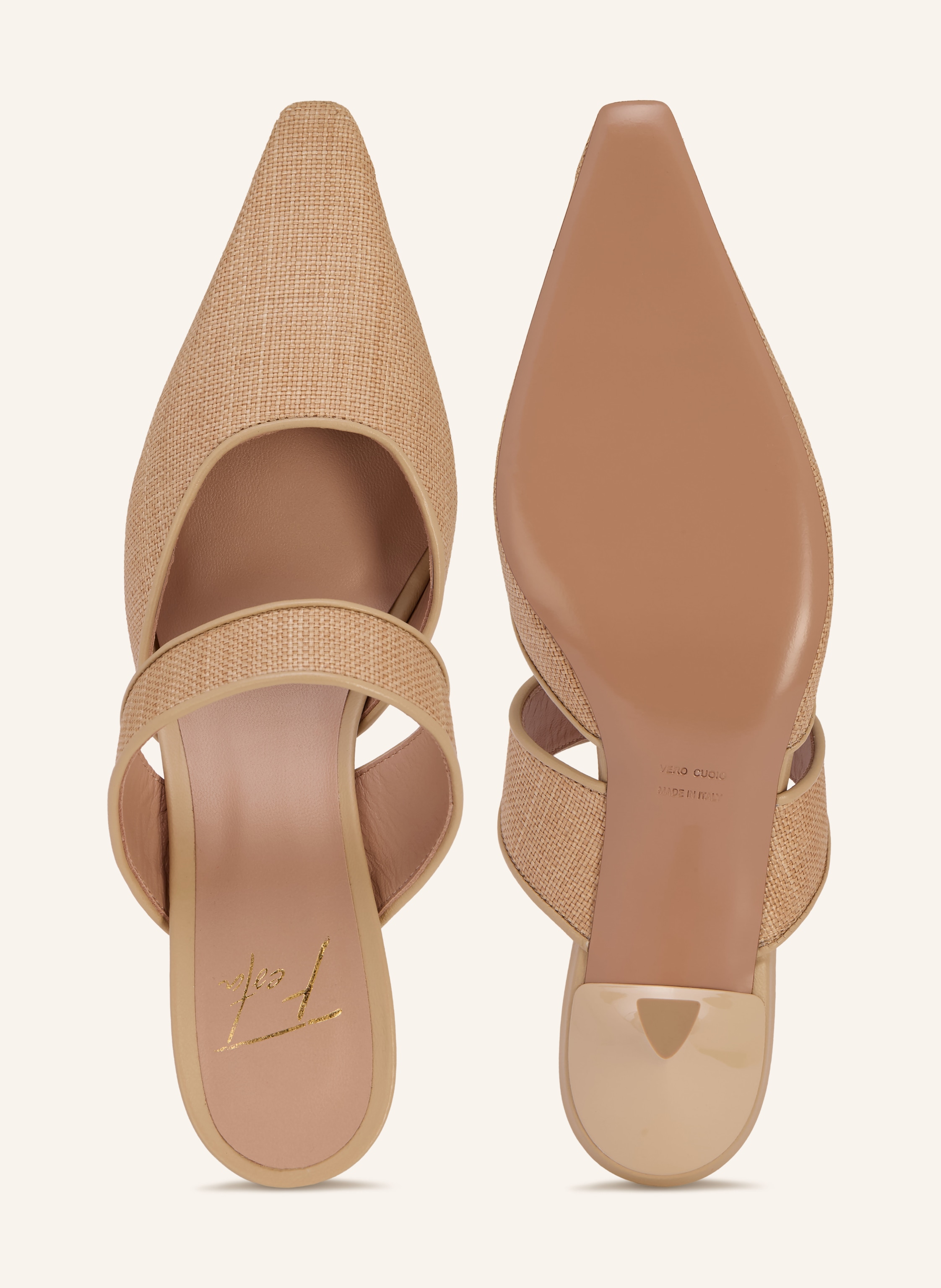 Thumbnail - Festa Mules Angela beige