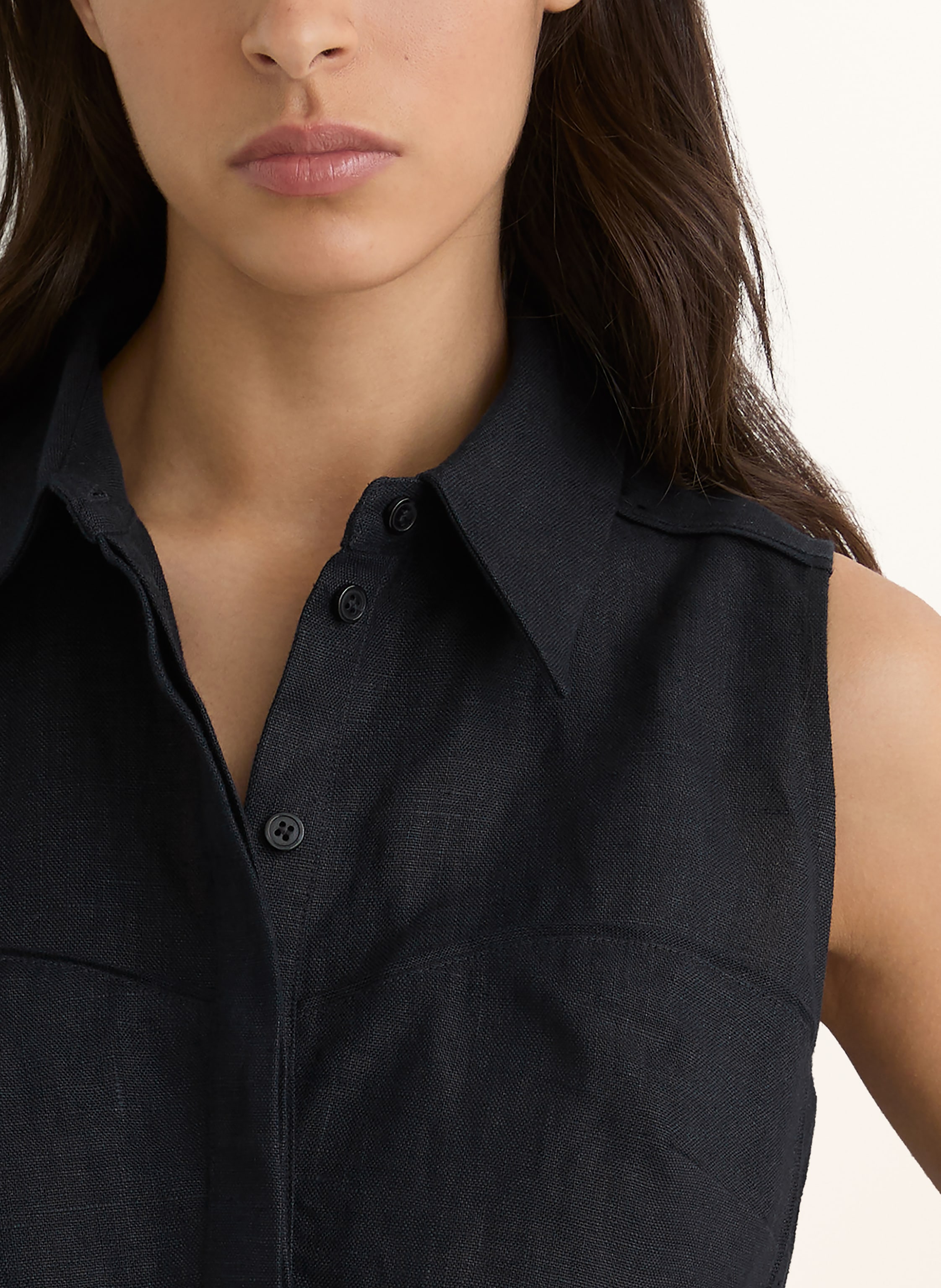 Thumbnail - Reiss Jumpsuit Taylor Aus Leinen blau