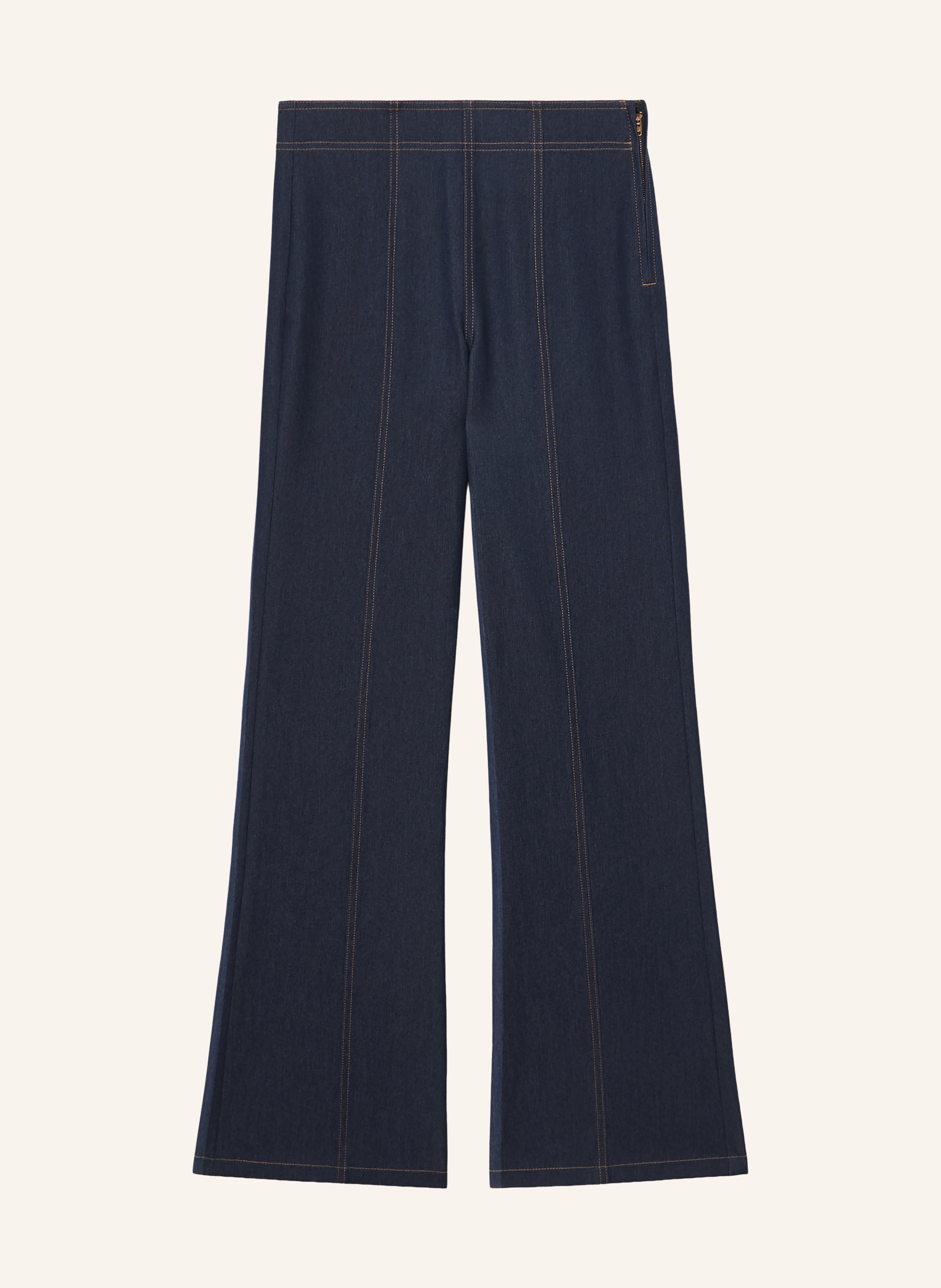 Reiss Flared Jeans Edie blau