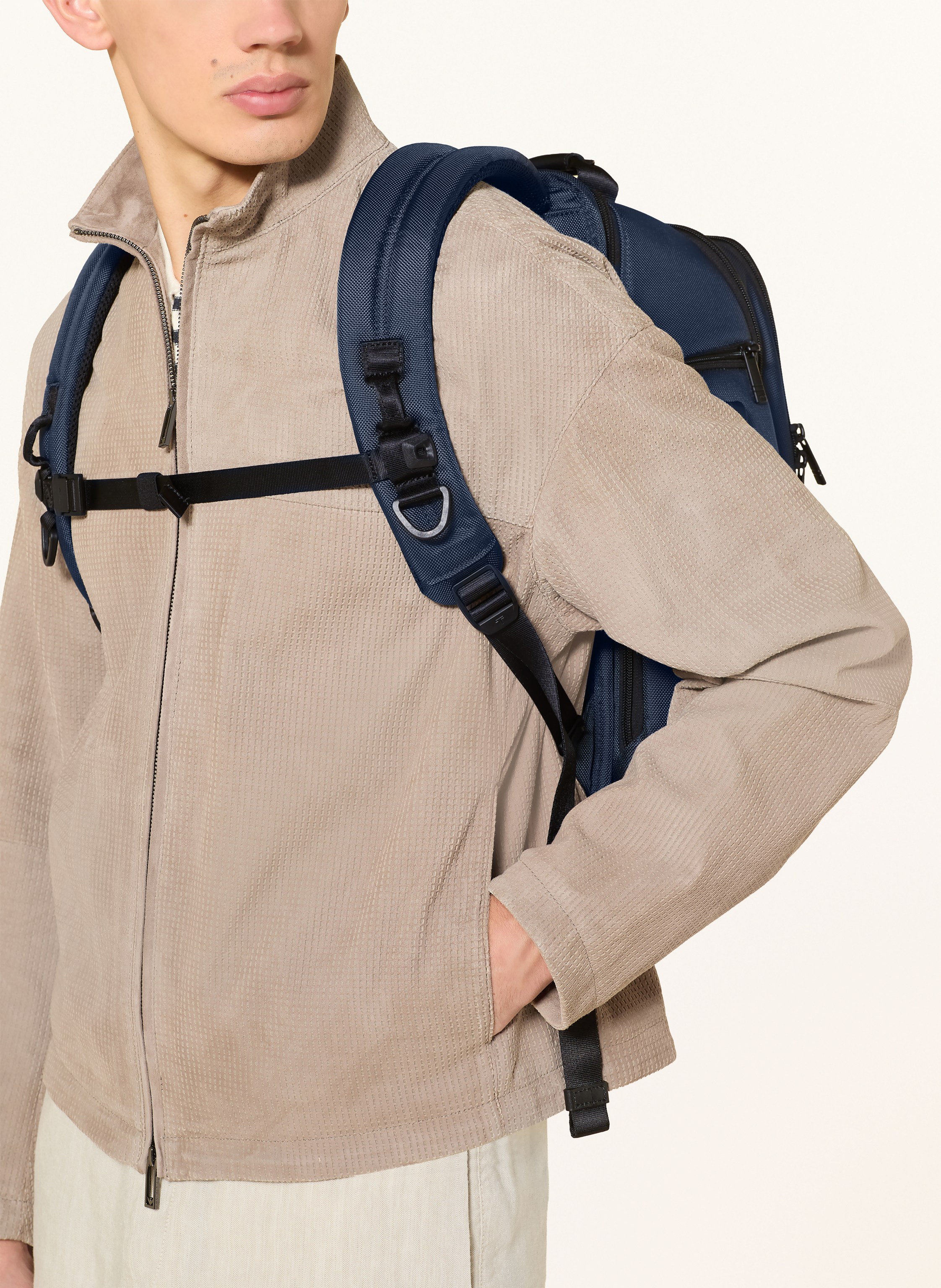 Thumbnail - Tumi Alpha Rucksack Packing Mit Laptop-Fach blau