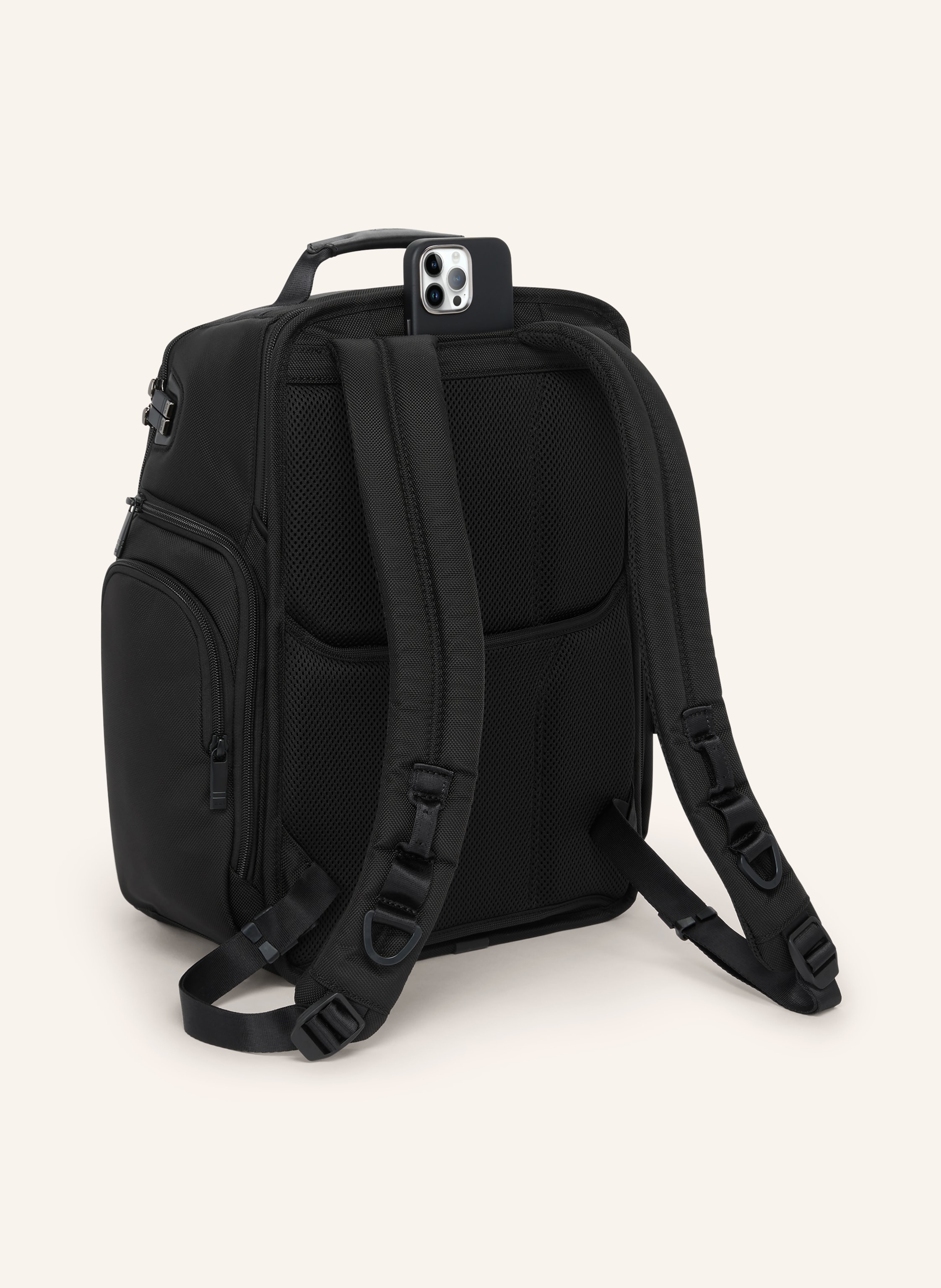 Thumbnail - Tumi Alpha Rucksack Brief Pack Mit Laptop-Fach schwarz