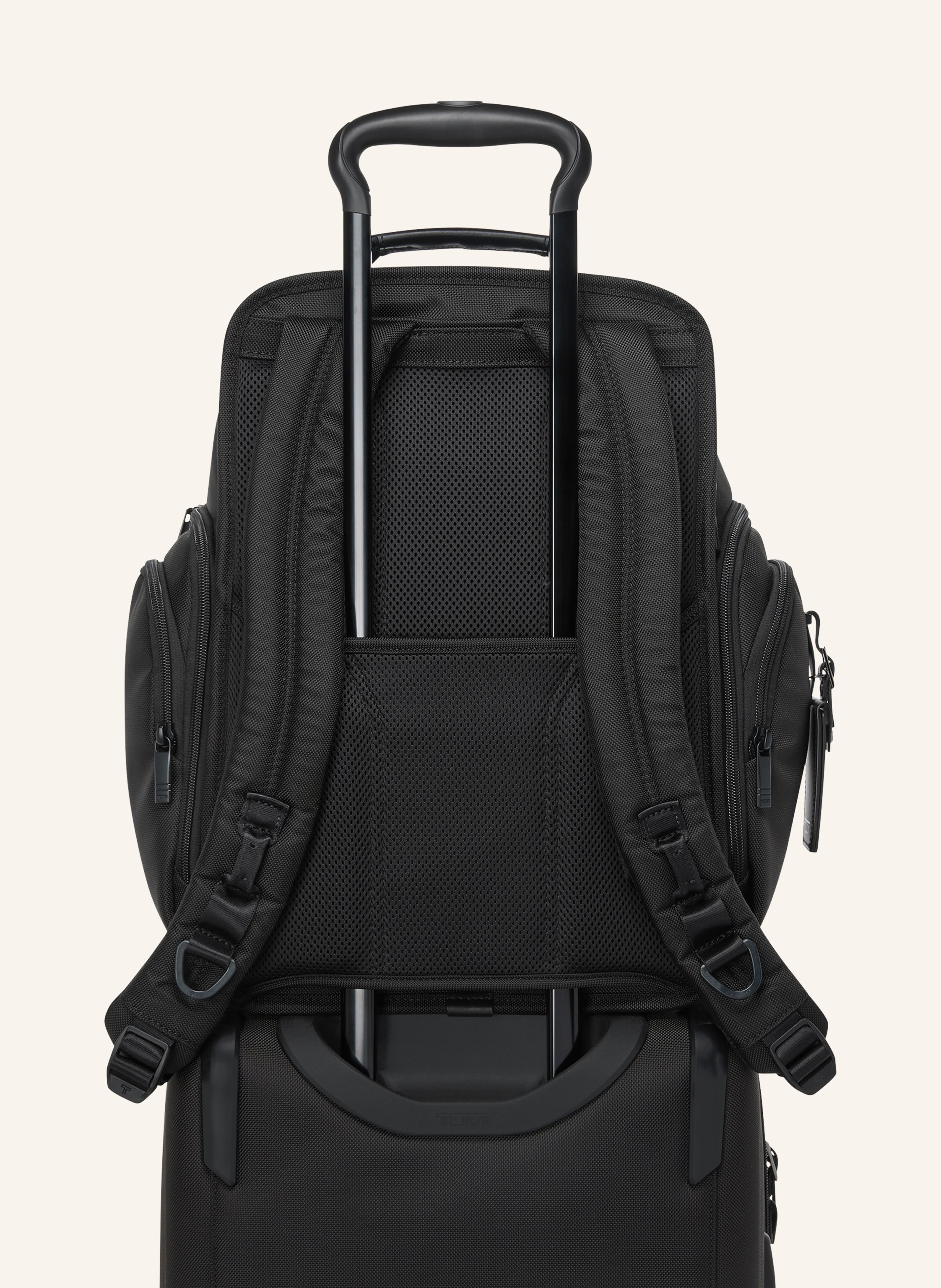 Thumbnail - Tumi Alpha Rucksack Brief Pack Mit Laptop-Fach schwarz