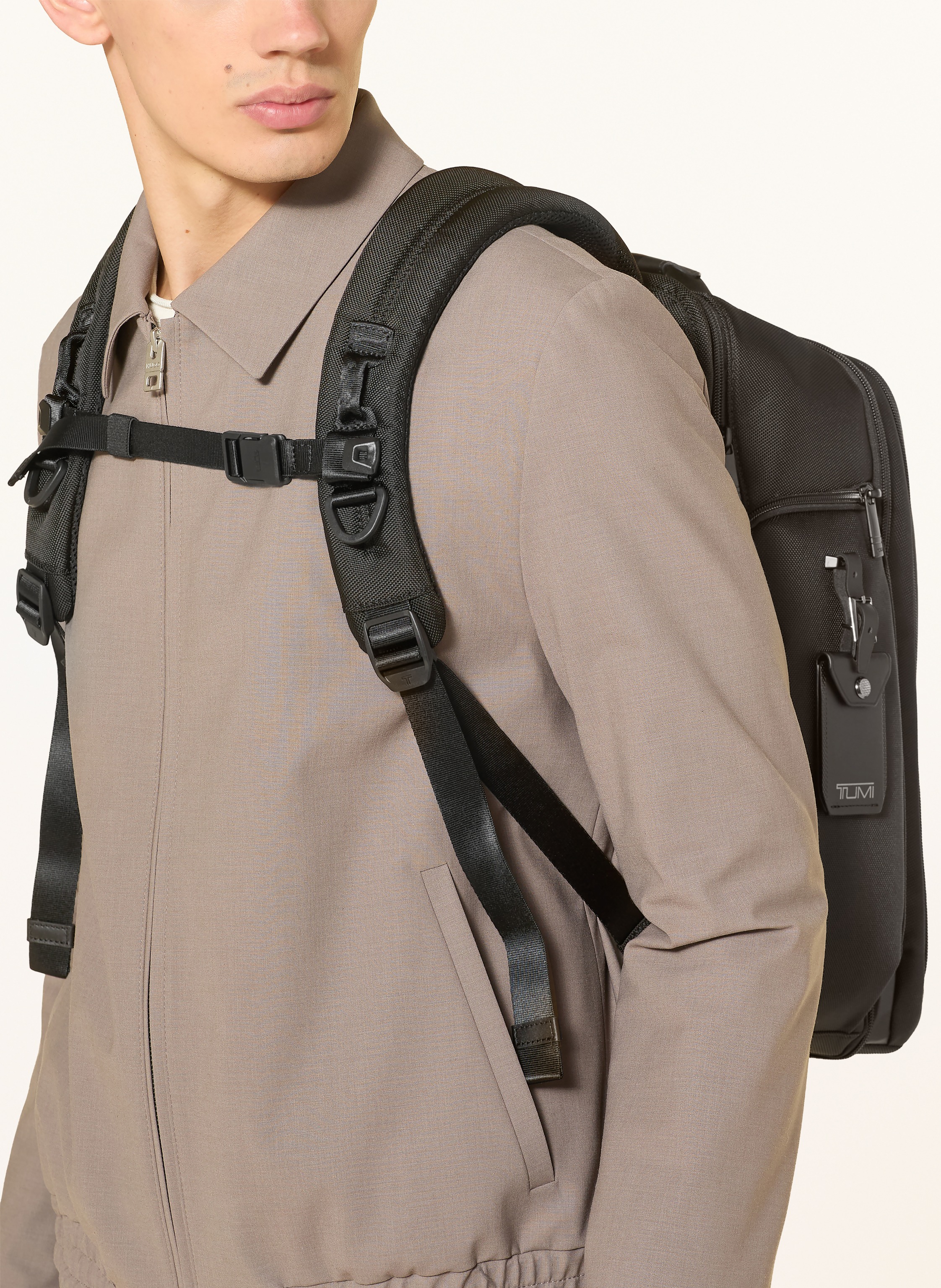 Thumbnail - Tumi Alpha Rucksack Packing Mit Laptop-Fach schwarz
