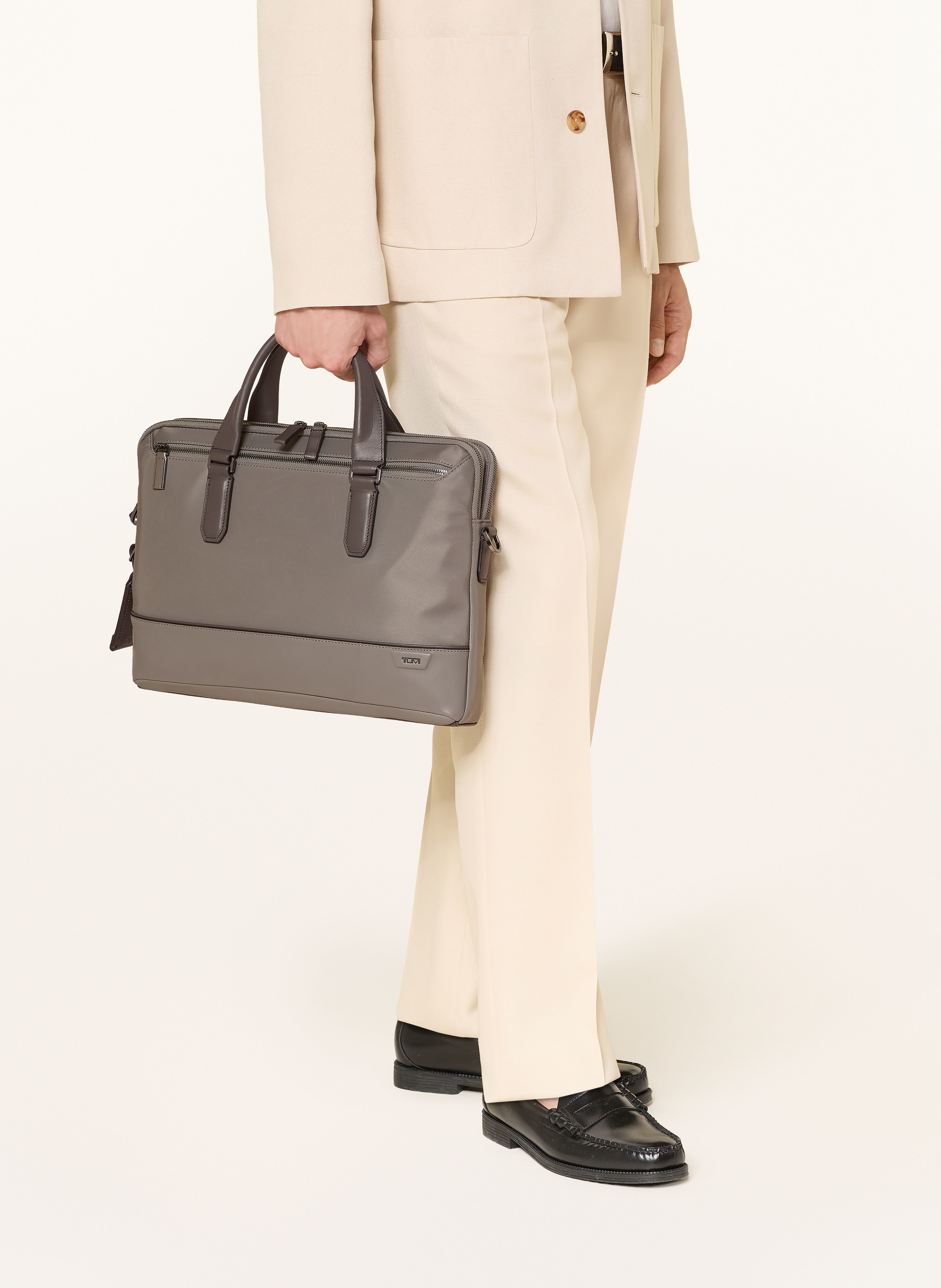 Thumbnail - Tumi Harrison Laptop-Tasche Sycamore Slim beige