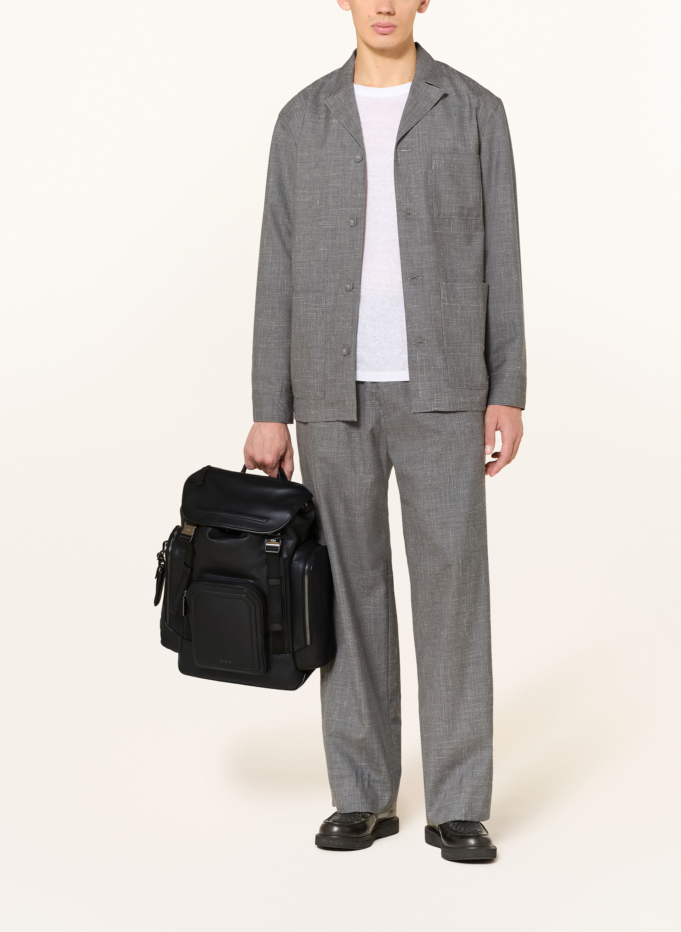 Thumbnail - Tumi Harrison Rucksack Small Griffen Mit Laptop-Fach schwarz