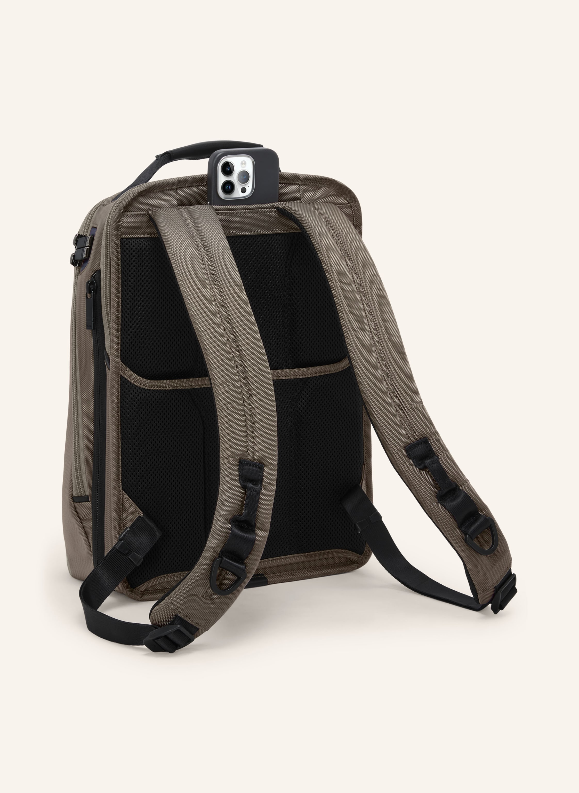 Thumbnail - Tumi Alpha Rucksack Medium Expandable Mit Laptop-Fach grau