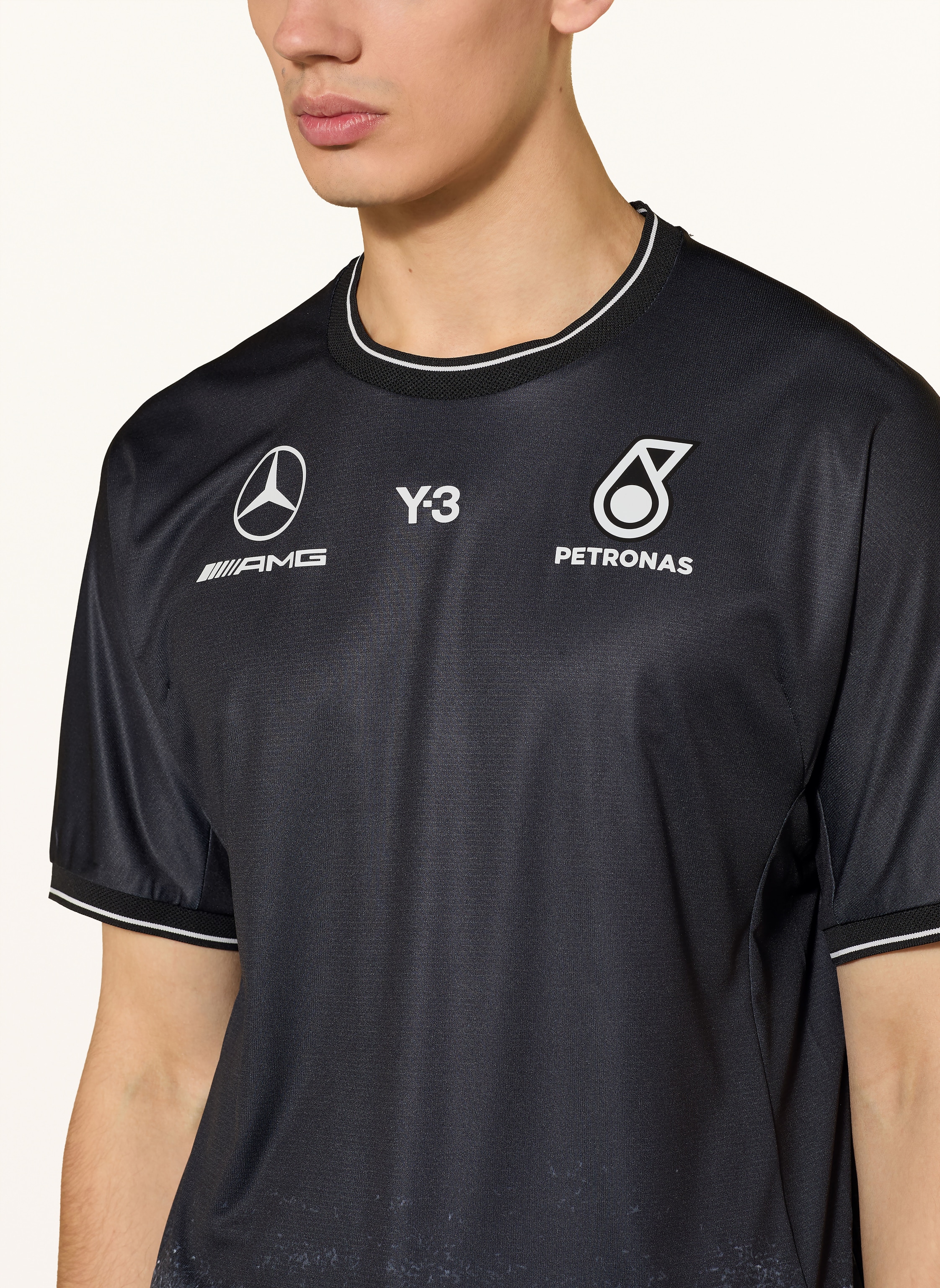 Thumbnail - Y-3 T-Shirt Mercedes - Amg Petronas Formula One Team schwarz