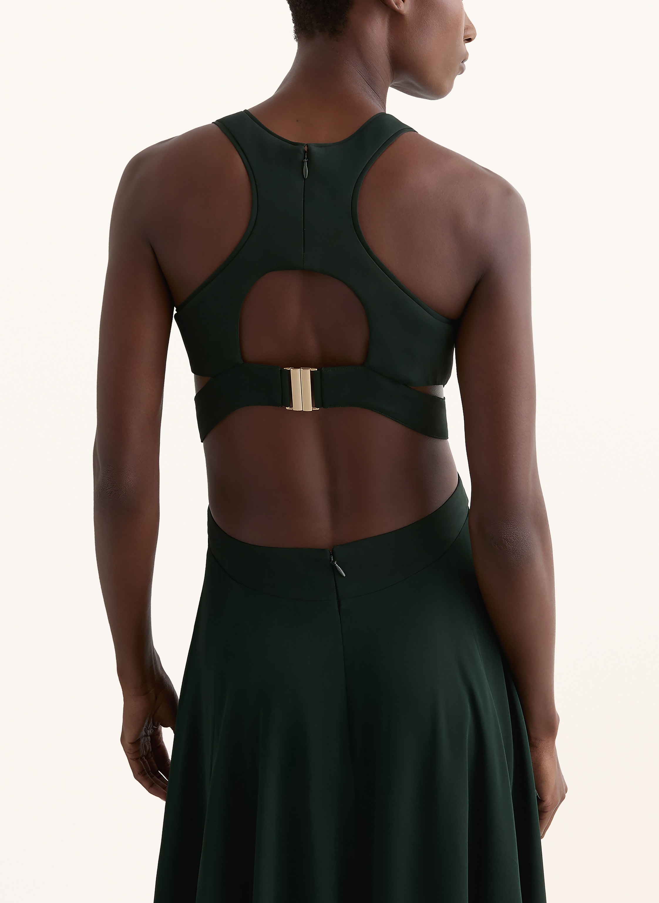 Thumbnail - Reiss Kleid Paloma Mit Cut-Outs gruen