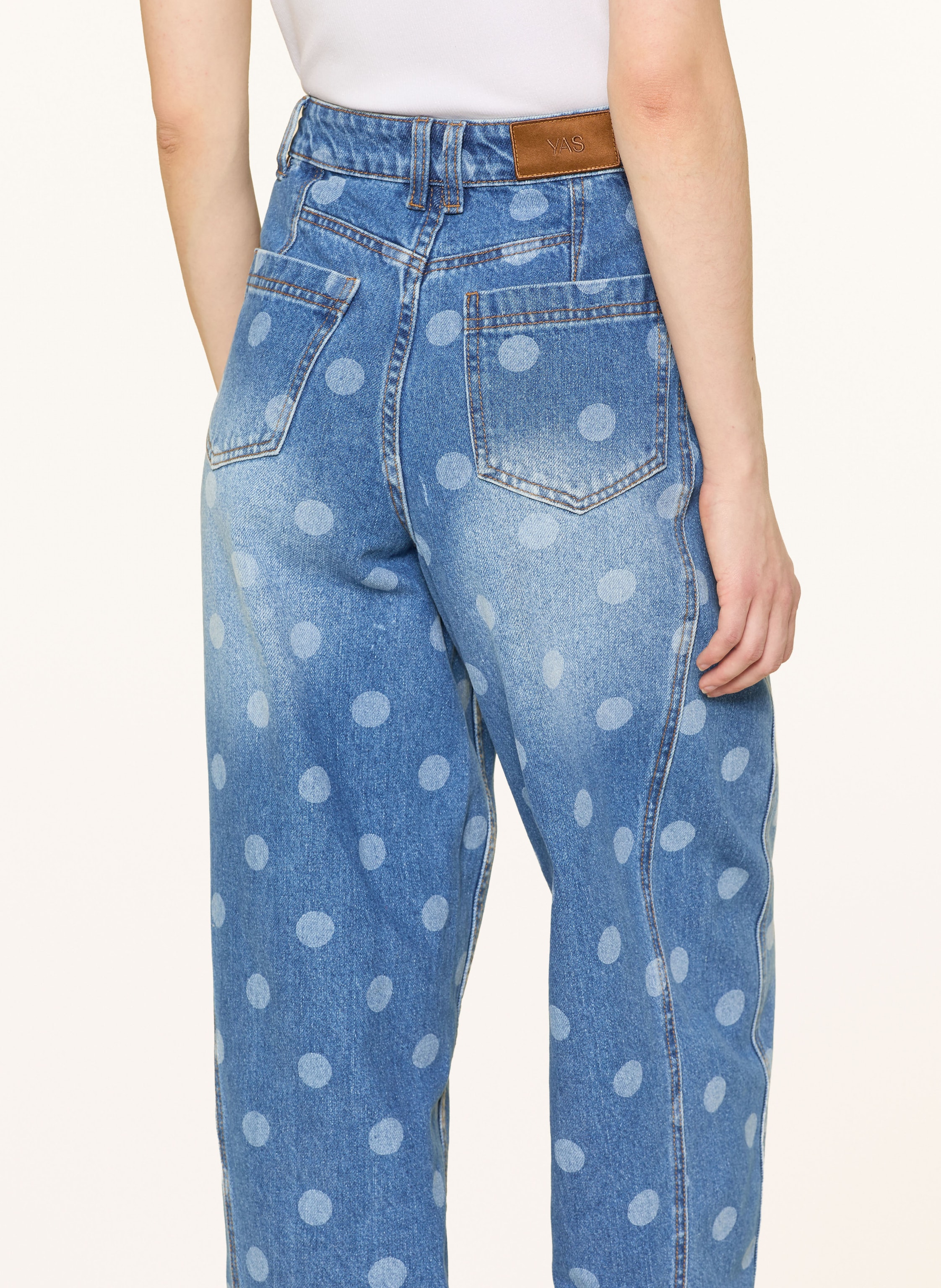 Thumbnail - Y.A.S. Barrel Jeans blau