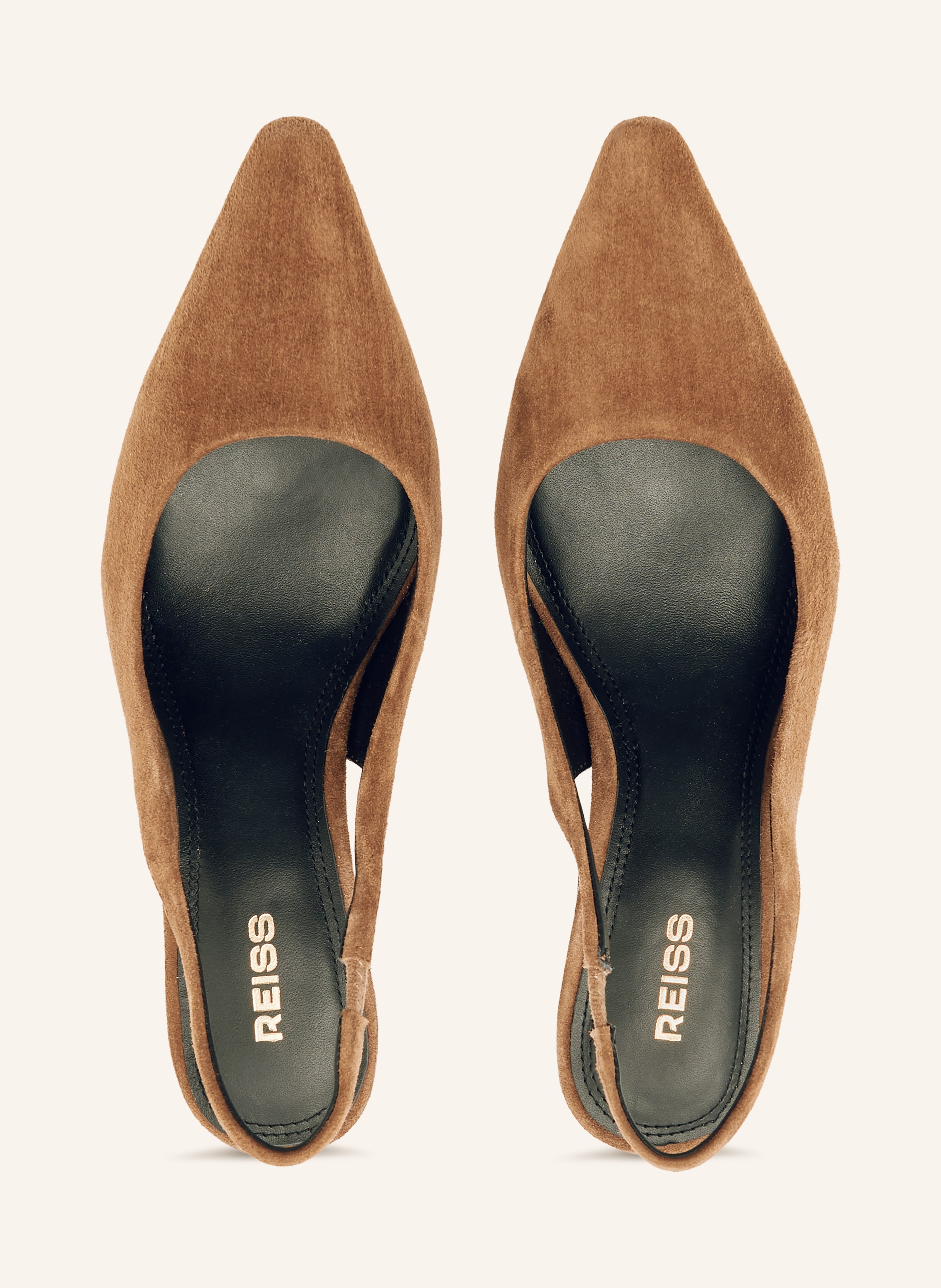 Thumbnail - Reiss Slingpumps Lorena braun