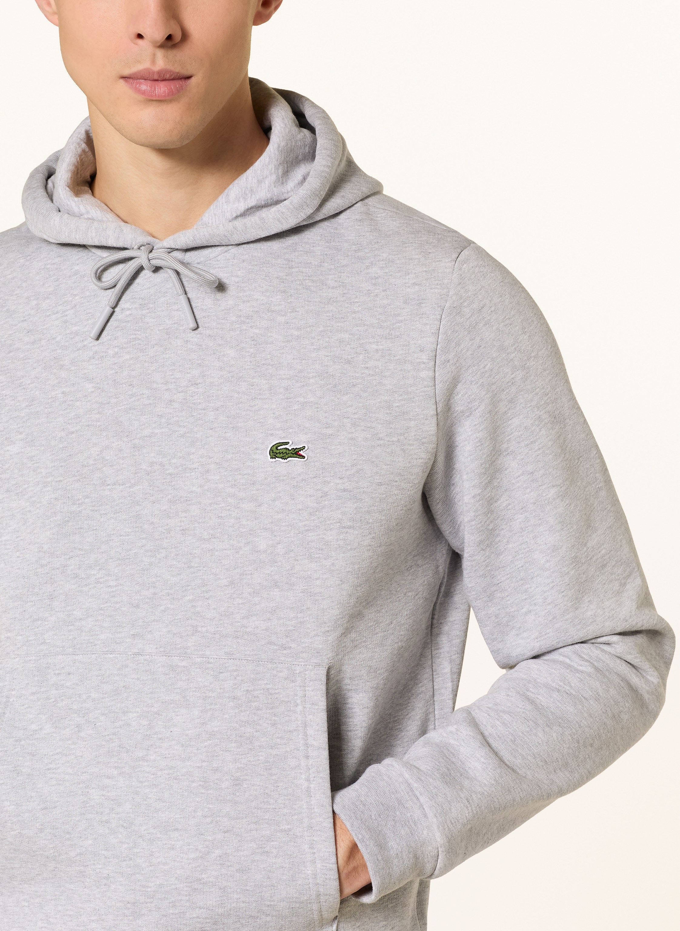Thumbnail - Lacoste Hoodie grau