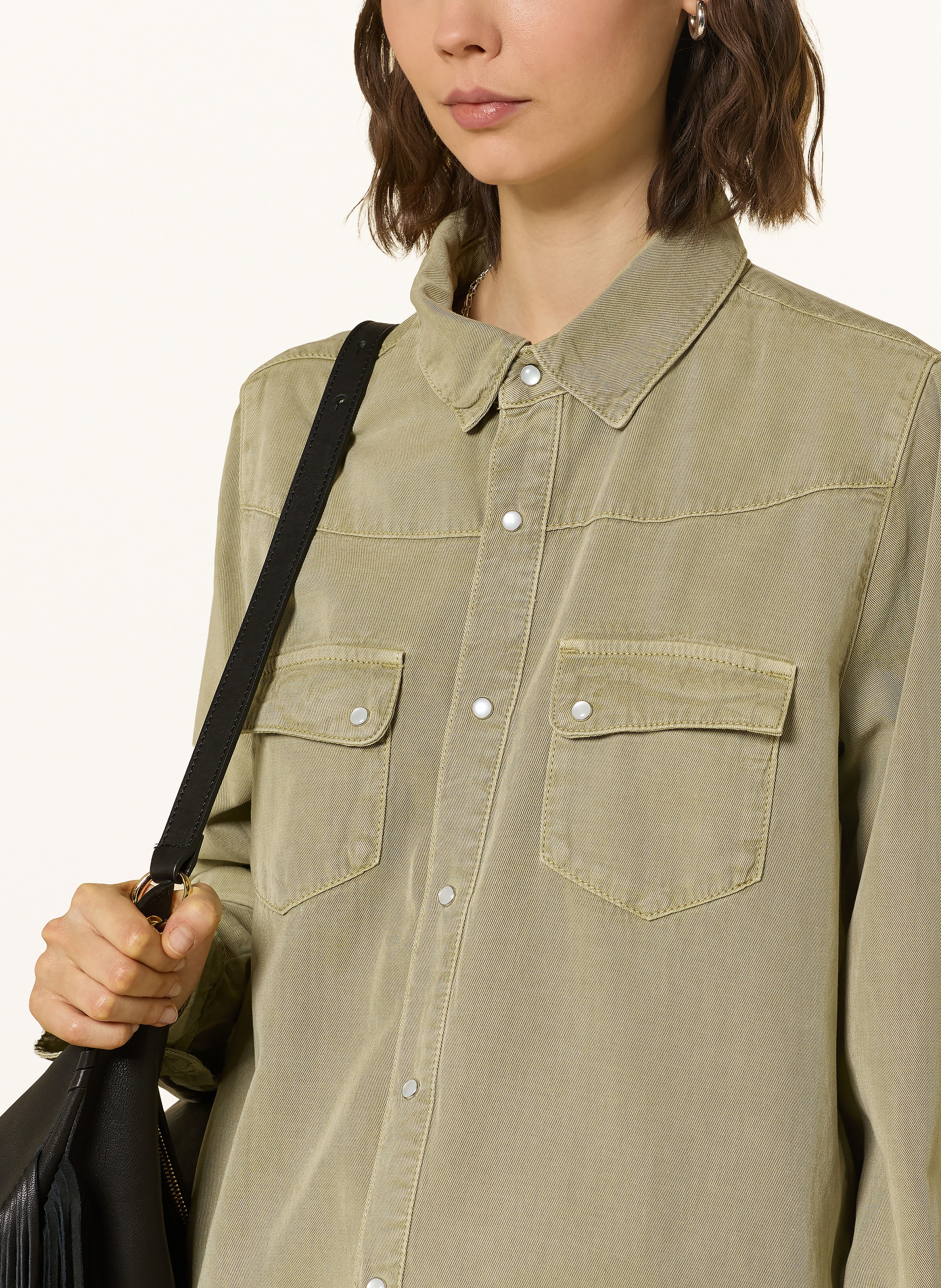 Thumbnail - Ba&Sh Hemdbluse Jada gruen