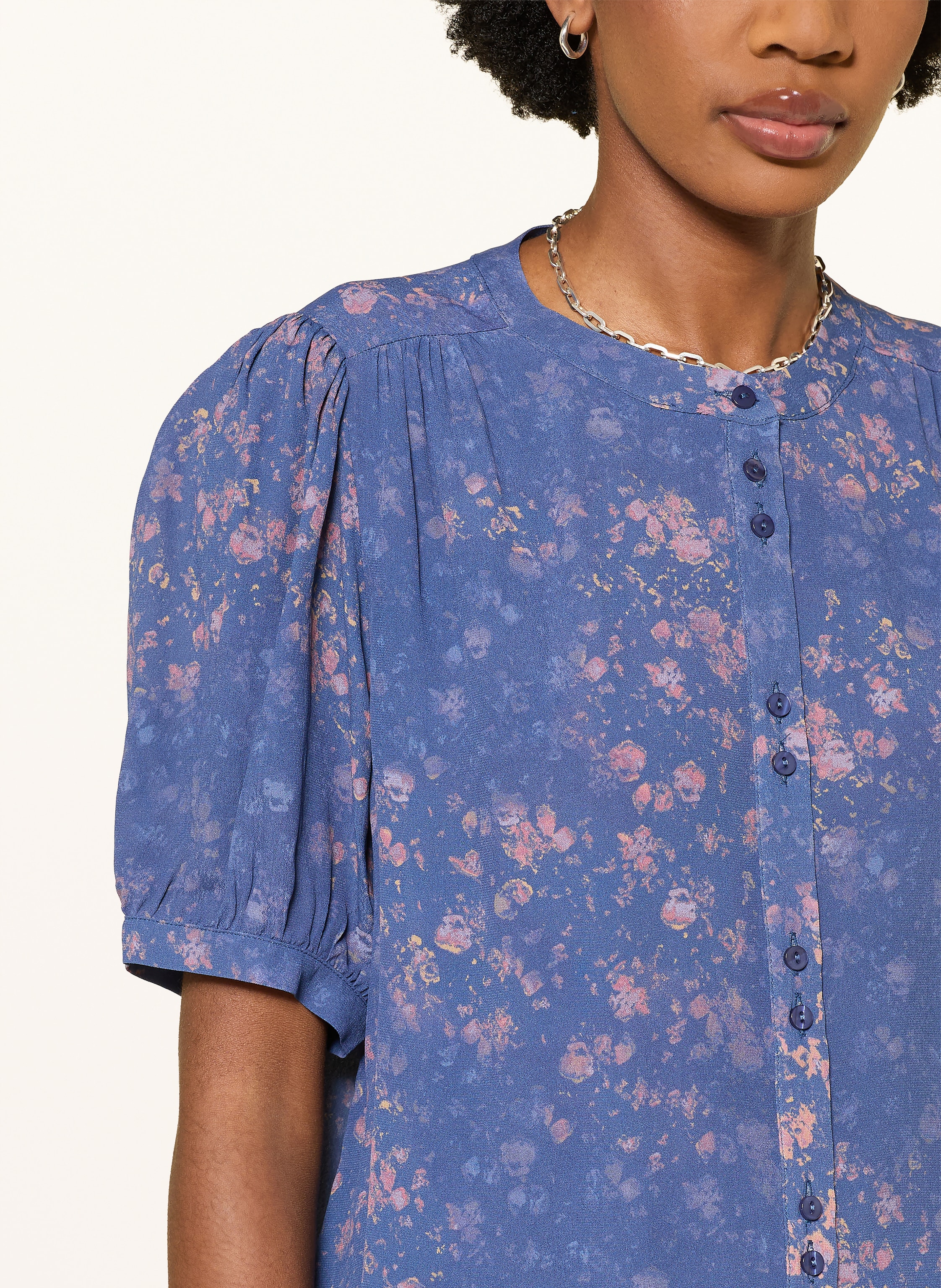 Thumbnail - Ba&Sh Bluse Novella blau