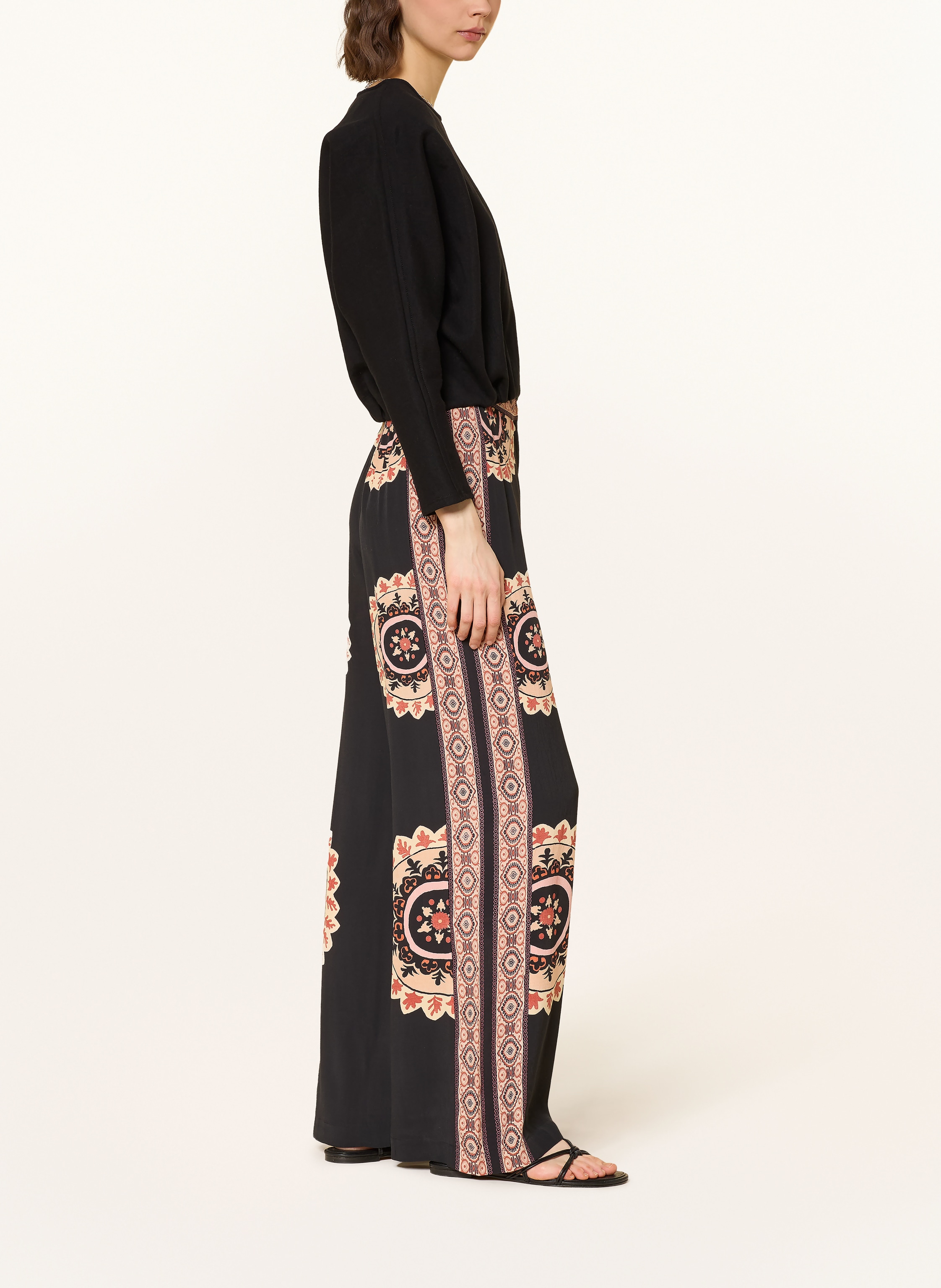 Thumbnail - Ba&Sh Marlenehose Valla grau