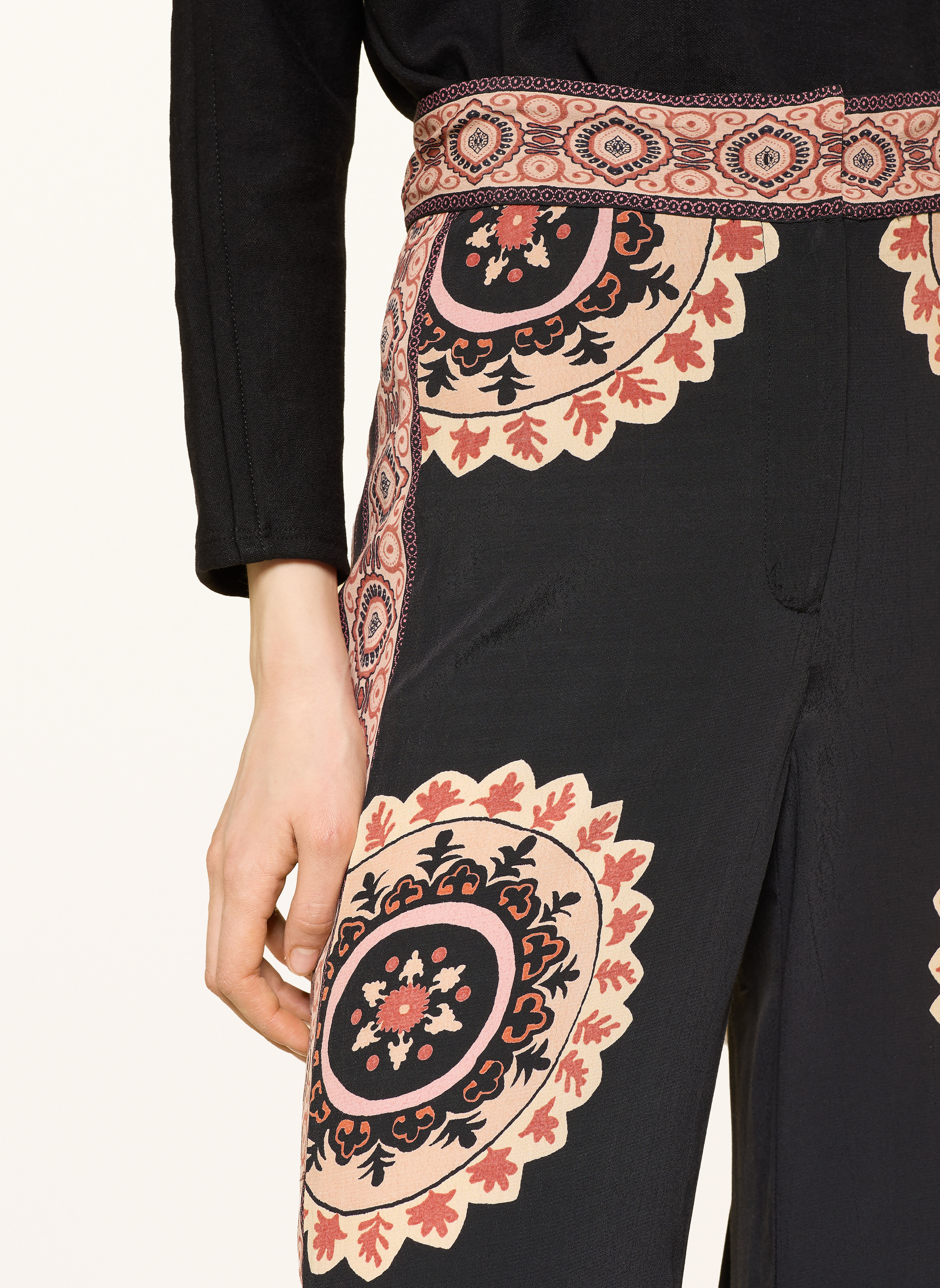 Thumbnail - Ba&Sh Marlenehose Valla grau