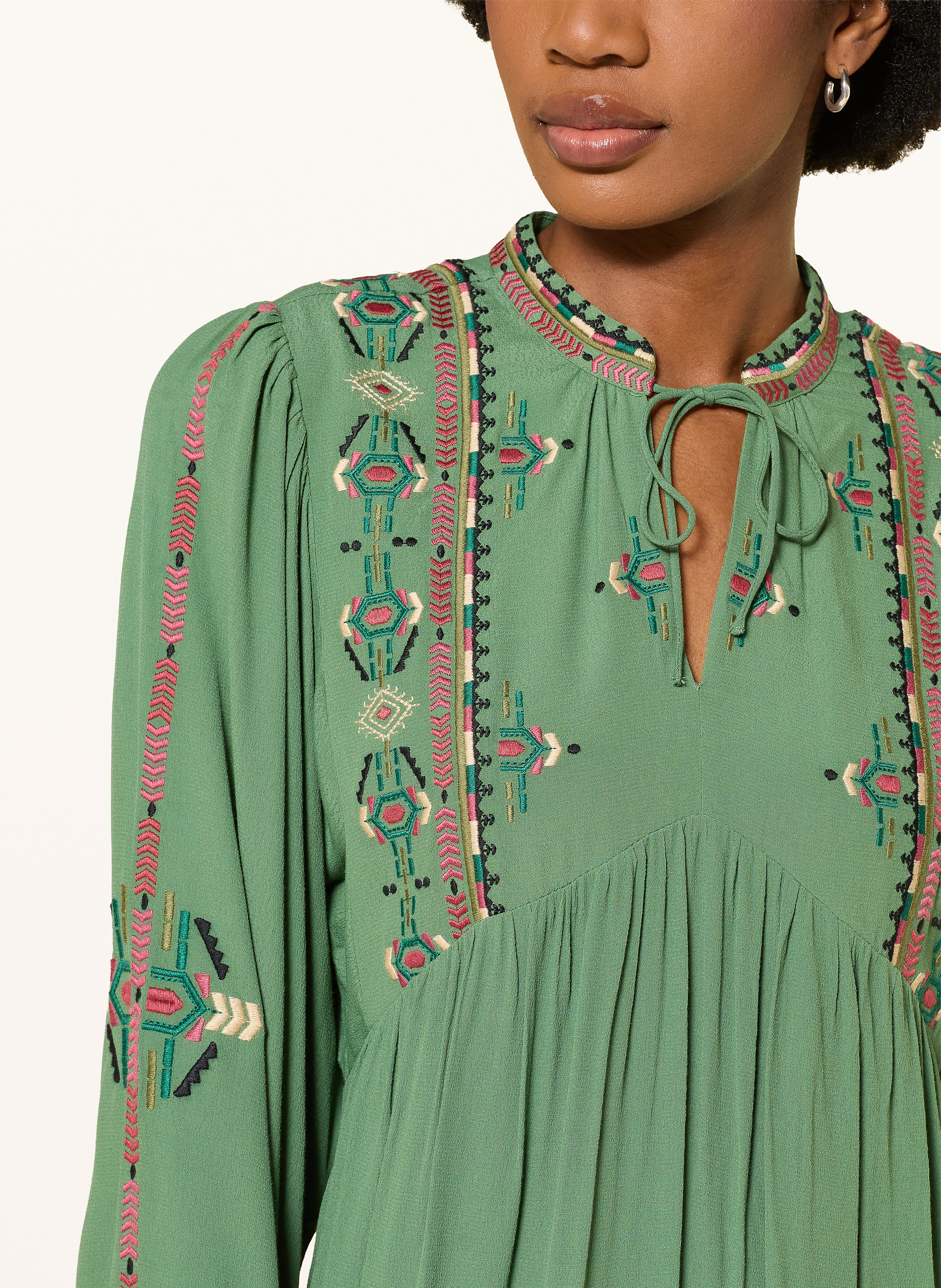 Thumbnail - Ba&Sh Kleid Telma gruen