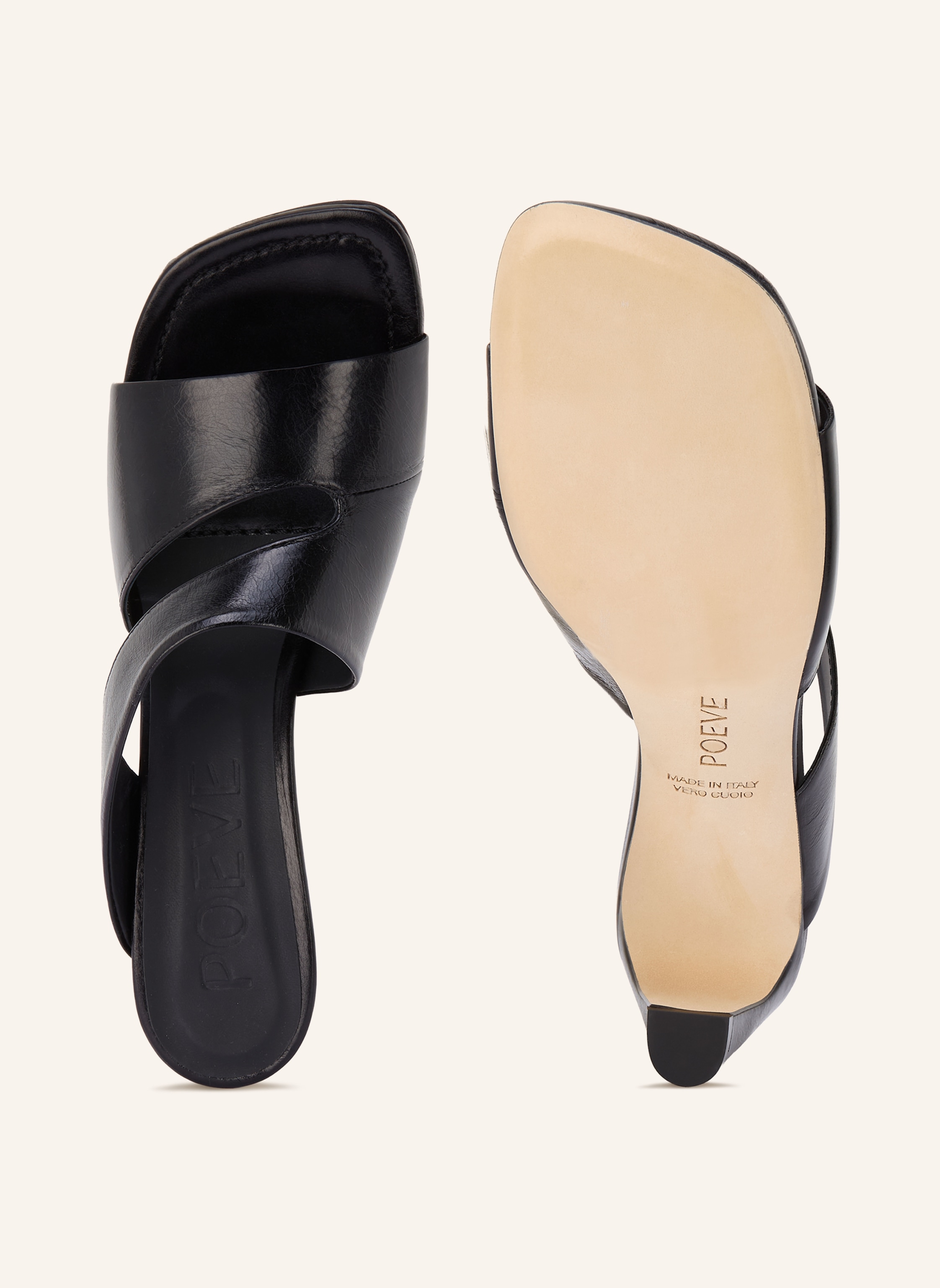 Thumbnail - Poeve Mules Nala schwarz