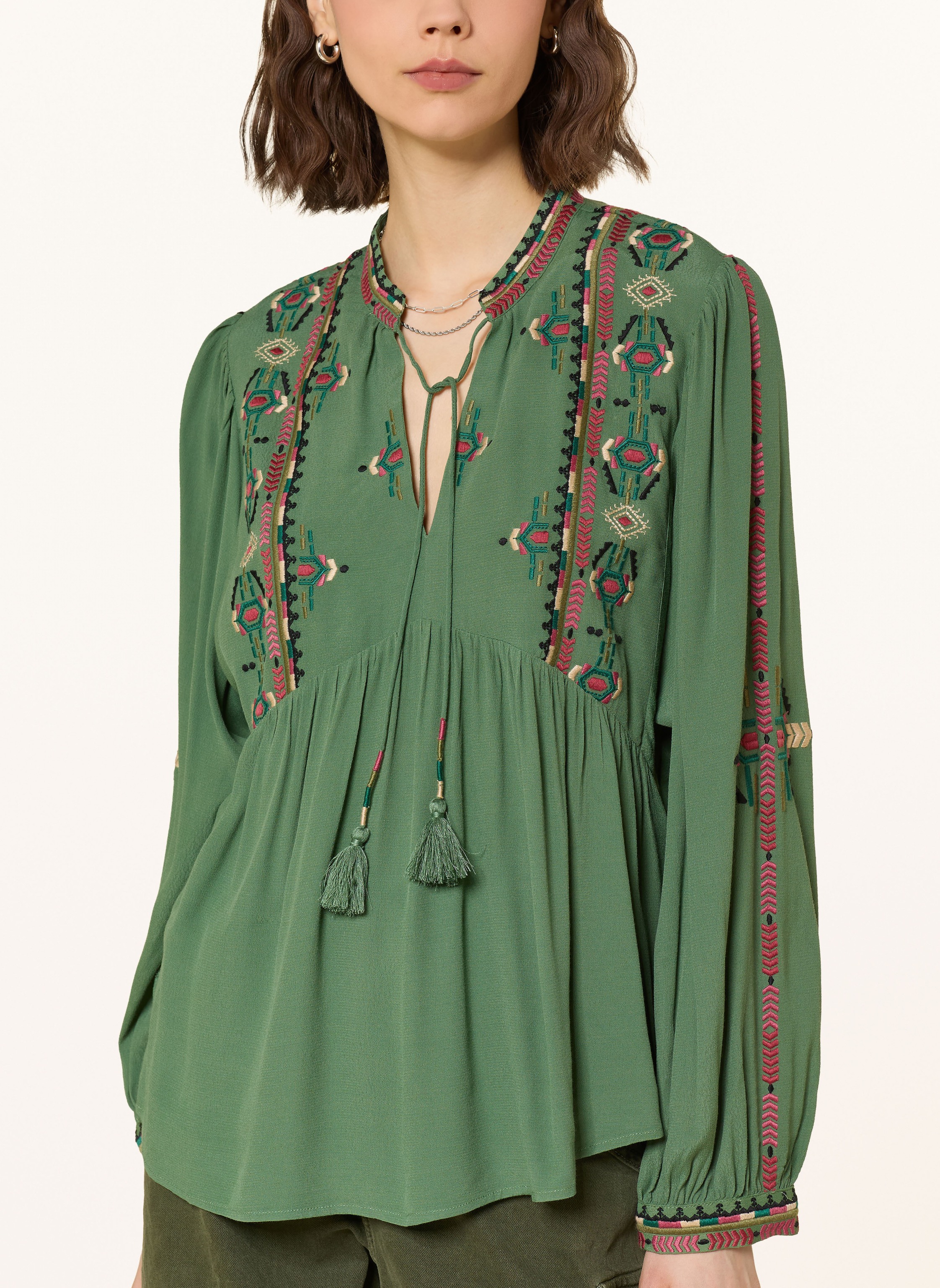 Thumbnail - Ba&Sh Blusenshirt Tilt gruen