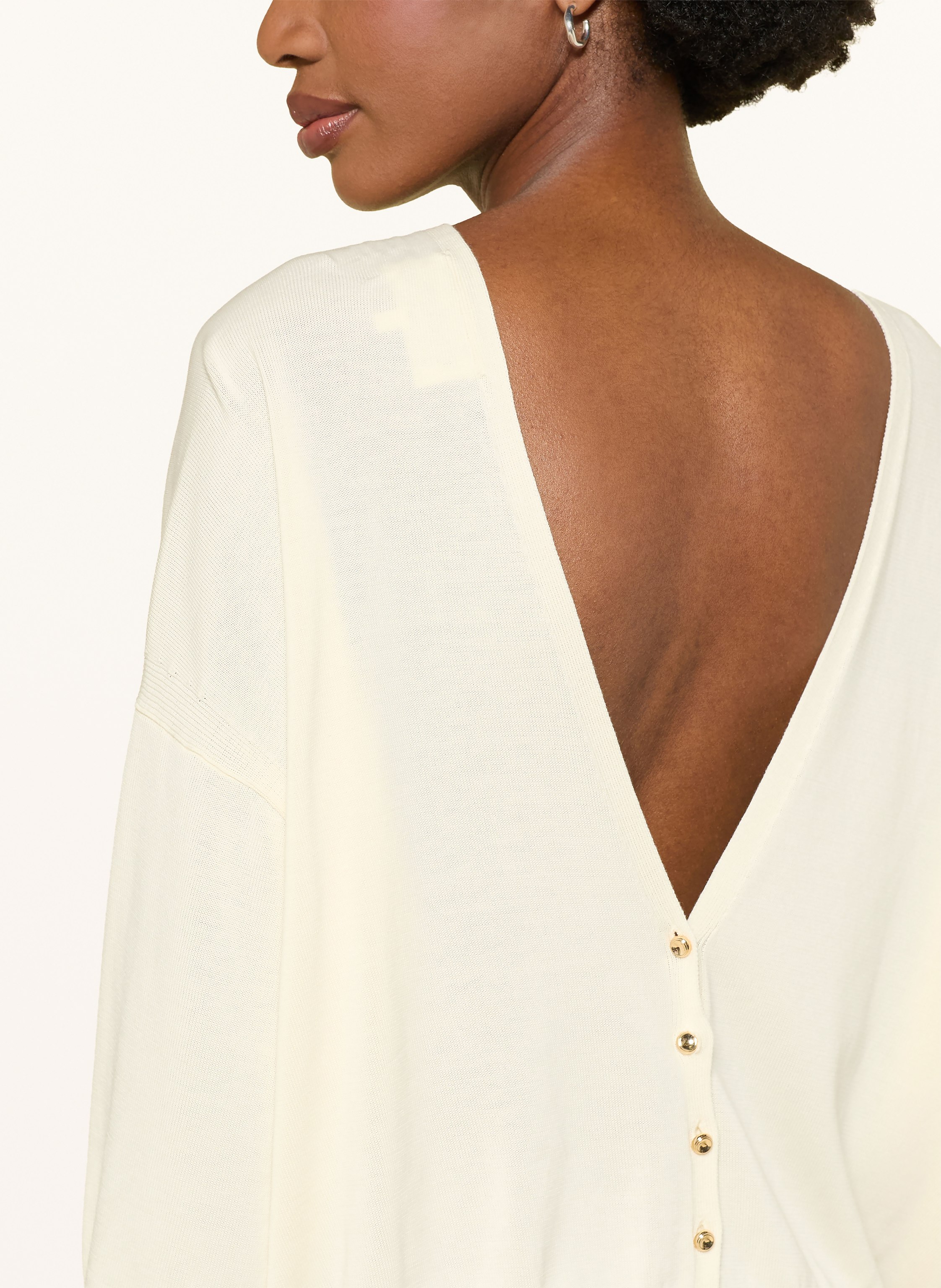 Thumbnail - Ba&Sh Strickjacke Braha Mit 3/4-Arm weiss