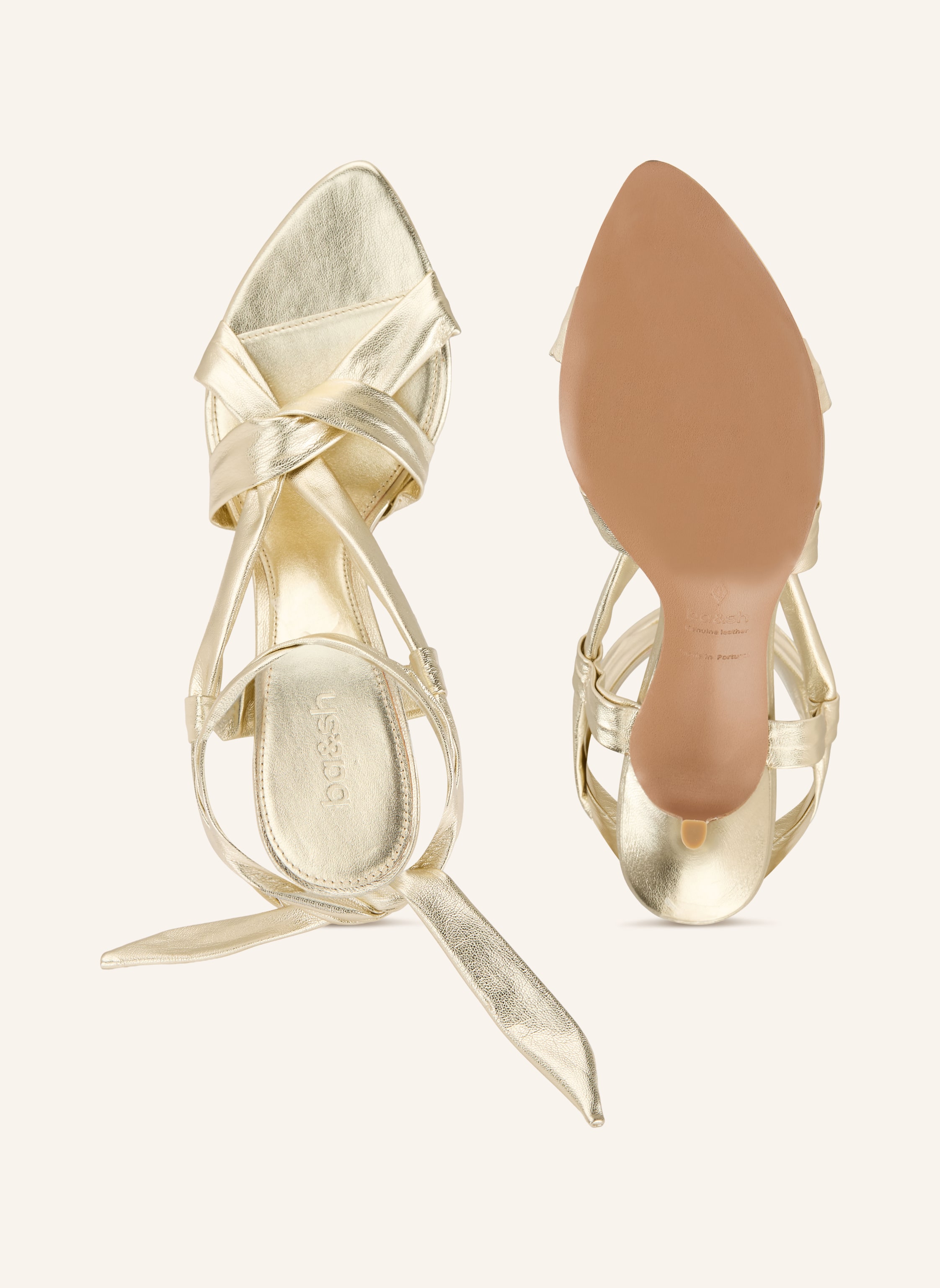 Thumbnail - Ba&Sh Sandaletten Covilla gold