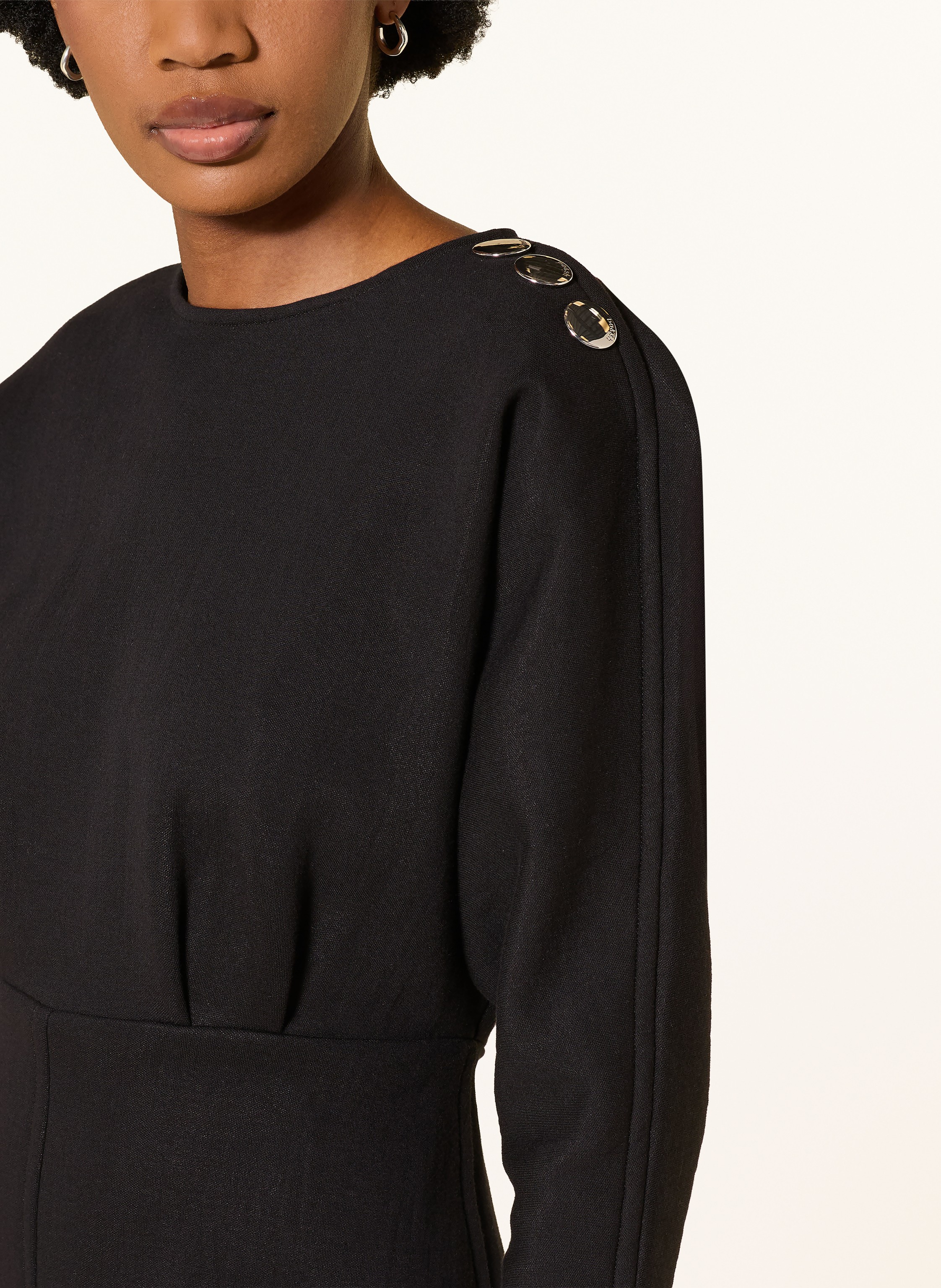 Thumbnail - Ba&Sh Etuikleid Bryt schwarz