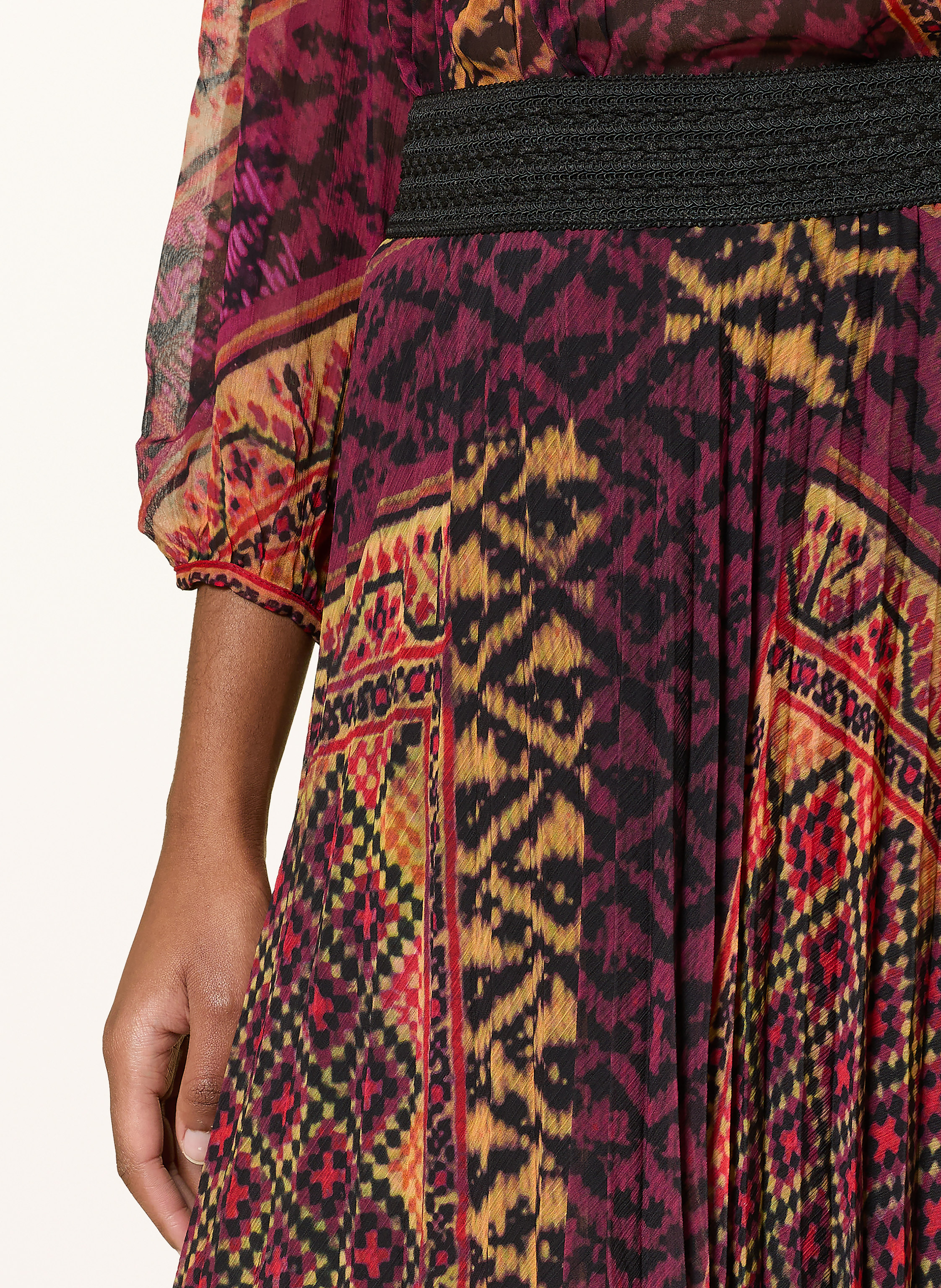 Thumbnail - Ba&Sh Plisseerock Olgia rot