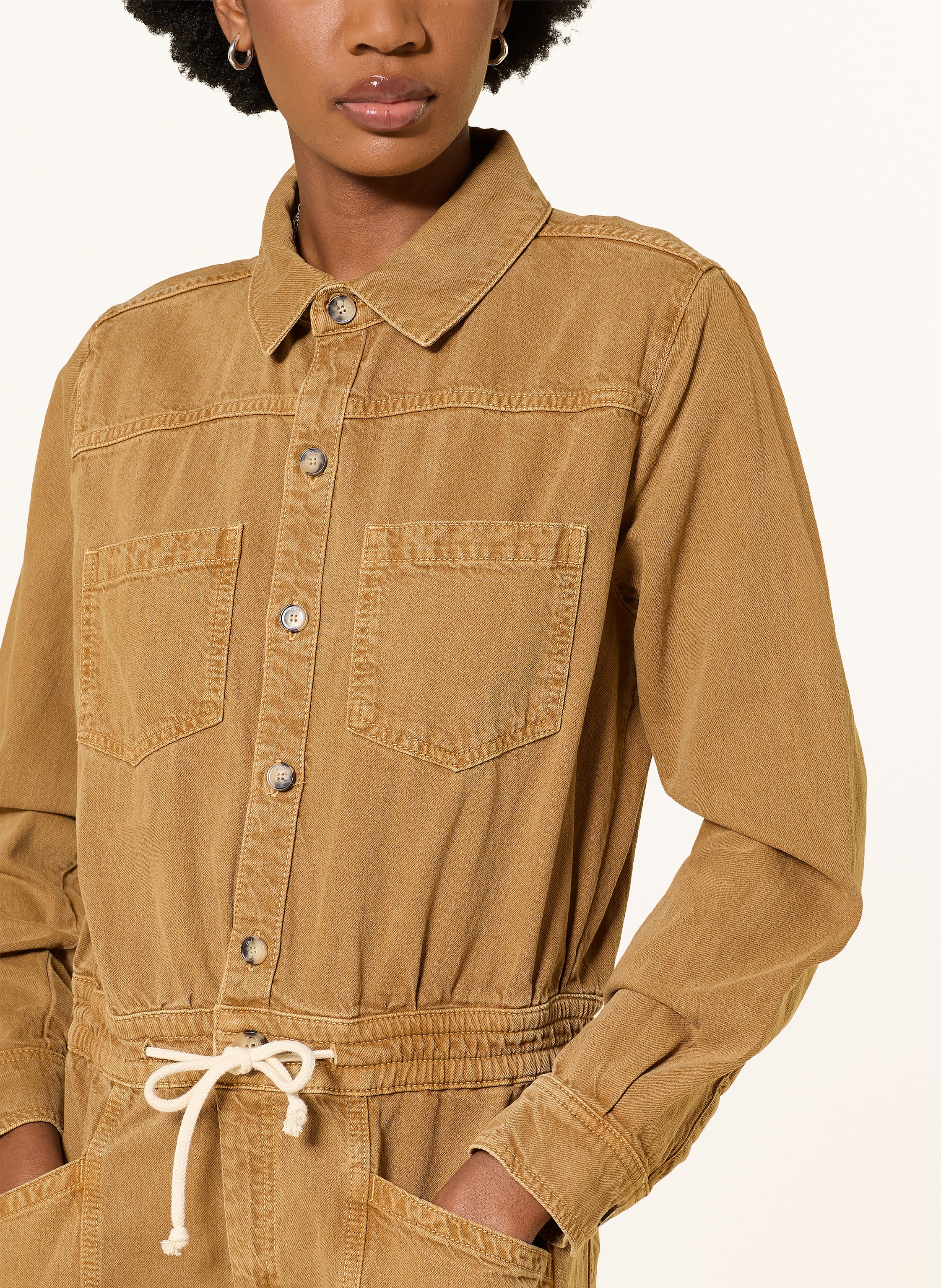 Thumbnail - Ba&Sh Jeans-Jumpsuit Fyorella braun