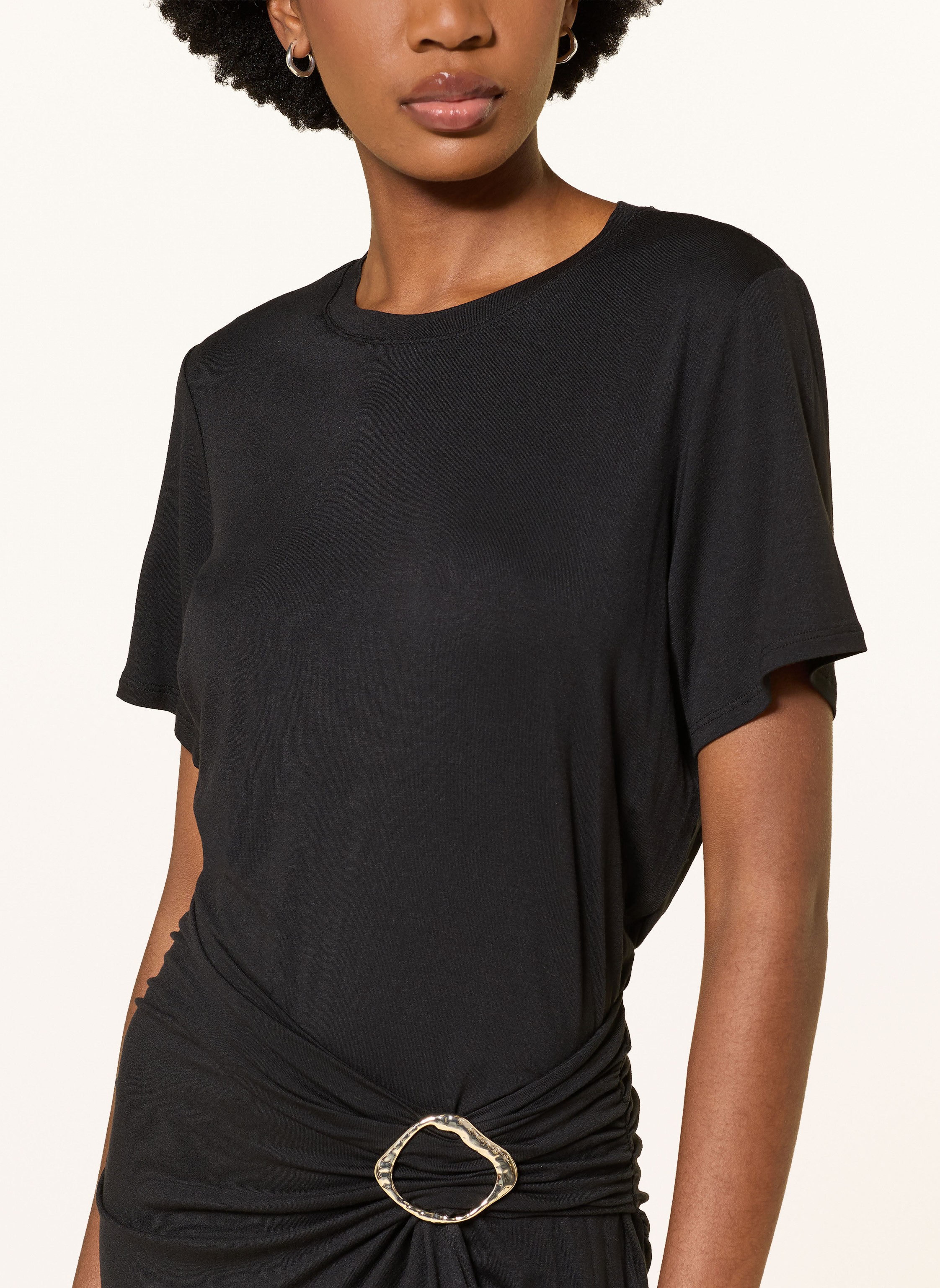 Thumbnail - Ba&Sh Jerseykleid Galtea schwarz