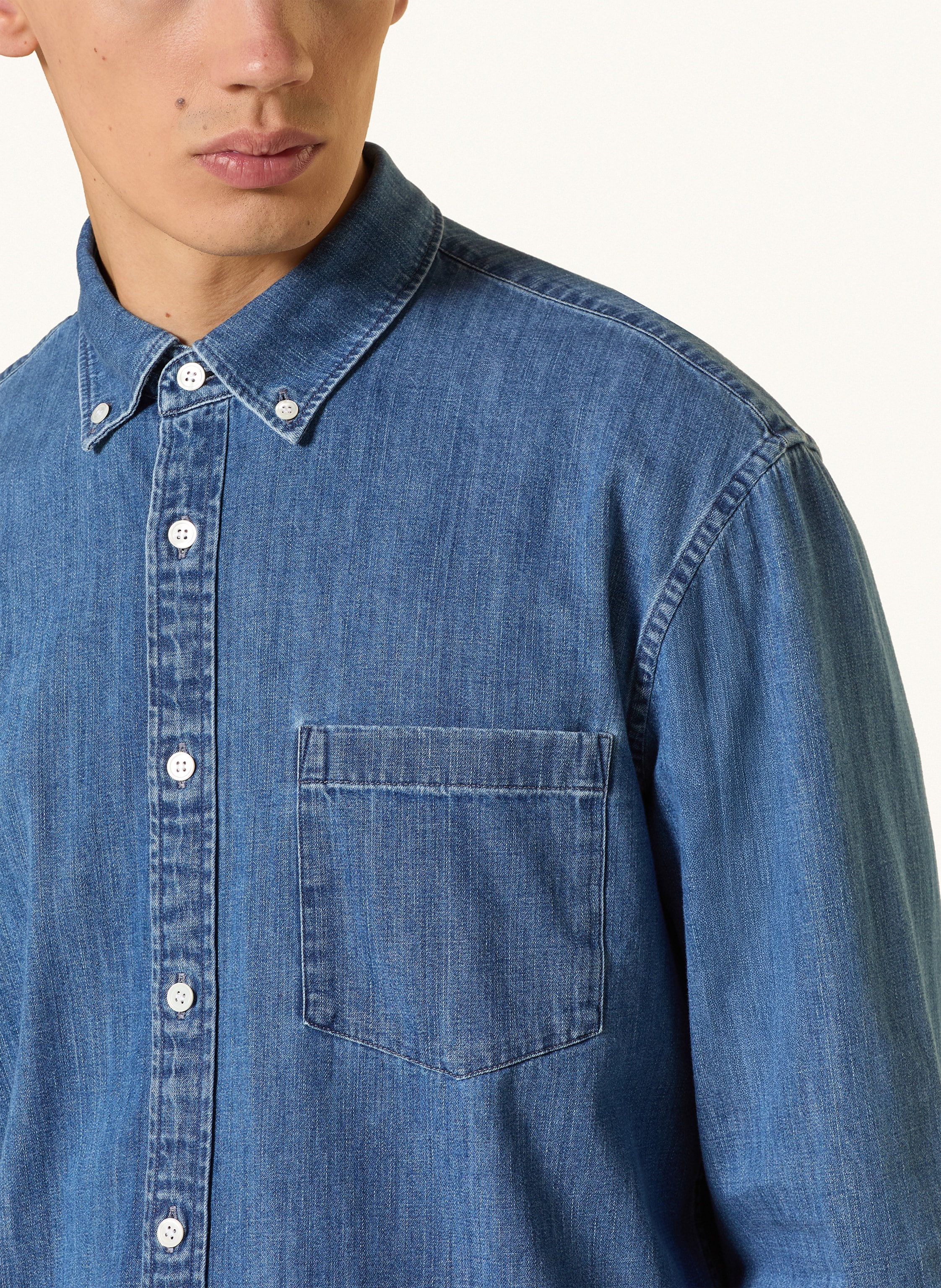 Thumbnail - Arket Jeanshemd Bard Reg Regular Fit blau