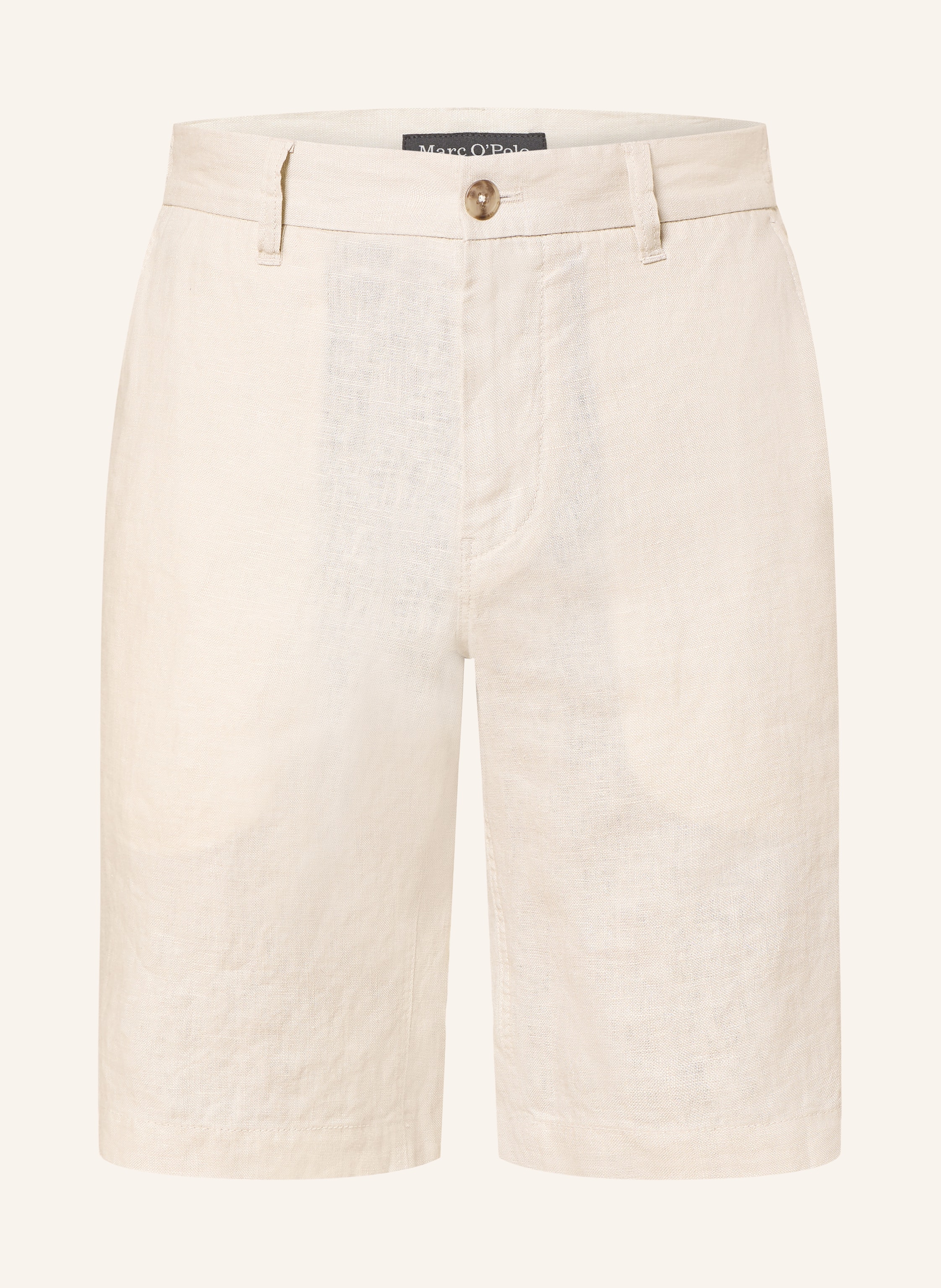 Marc O'polo Leinenshorts Reso Jogger Regular Fit grau