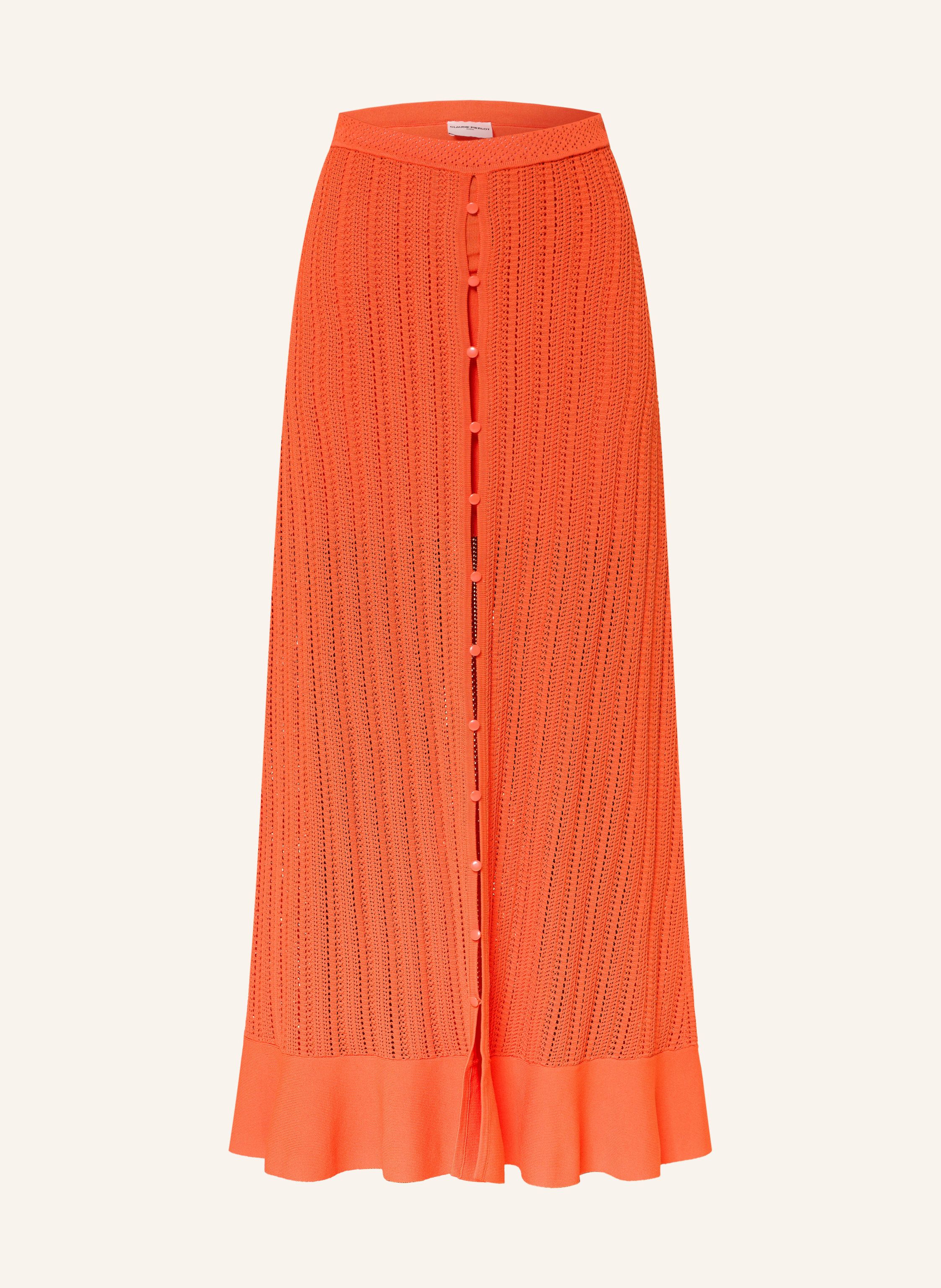 Claudie Pierlot Strickrock orange