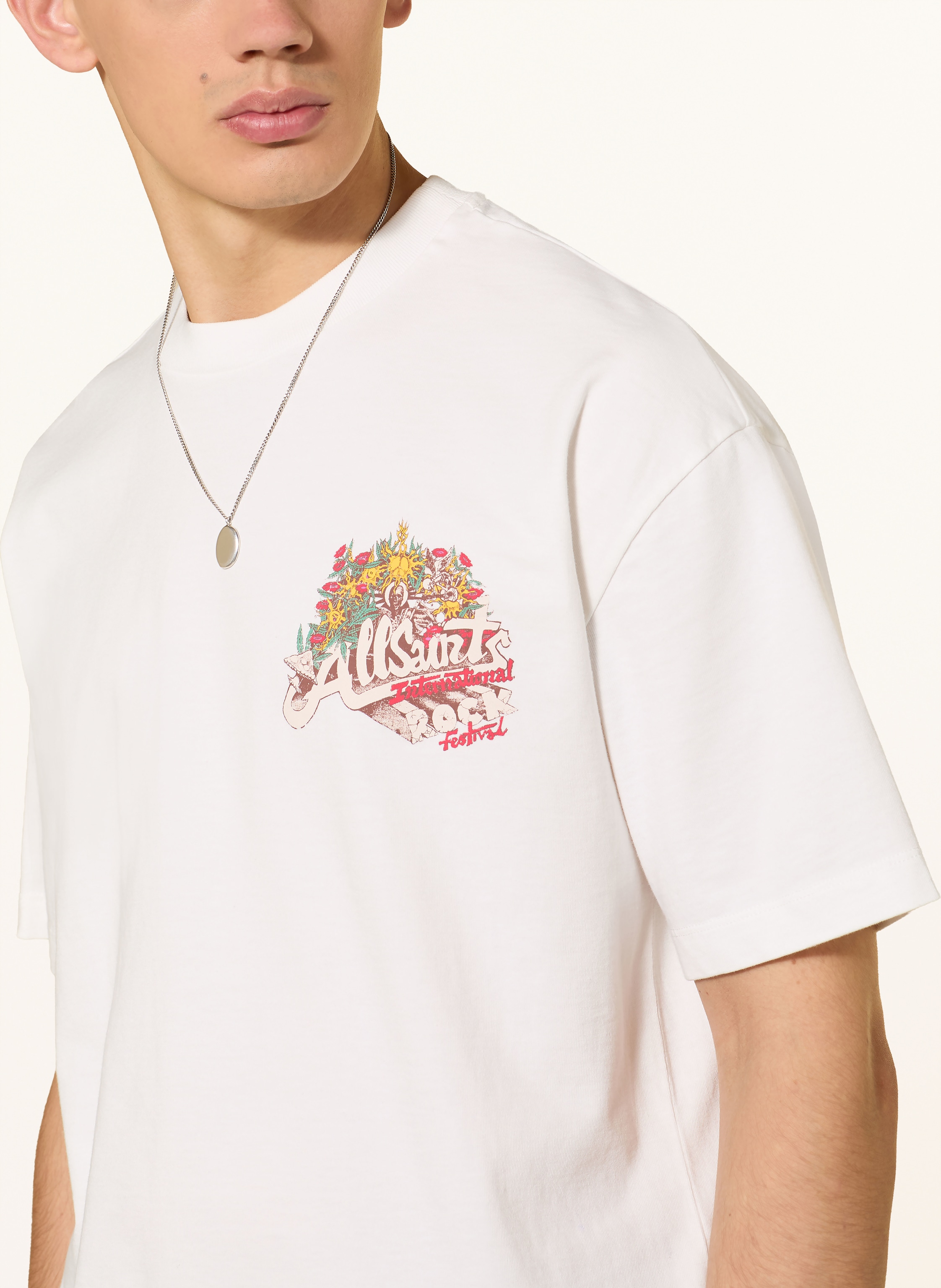 Thumbnail - Allsaints Oversized-Shirt Roque Etta weiss