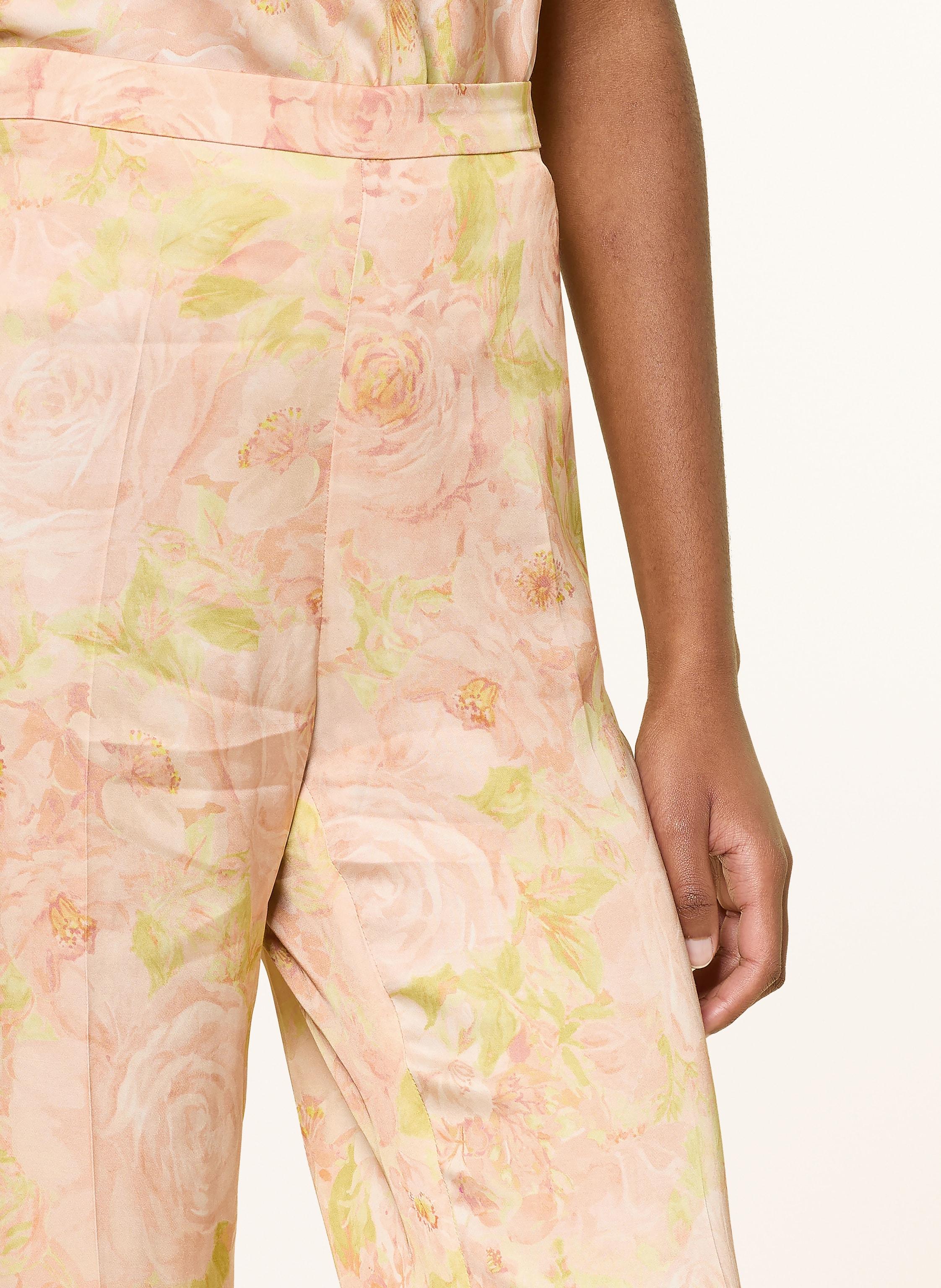 Thumbnail - Sandro Marlenehose Aus Satin pink