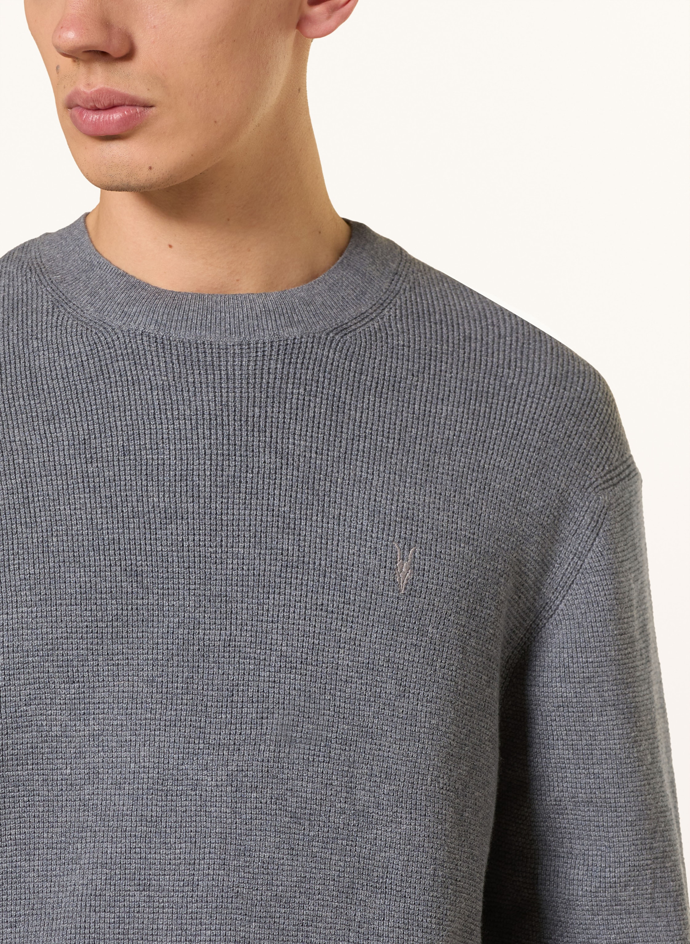 Thumbnail - Allsaints Pullover Aspen blau