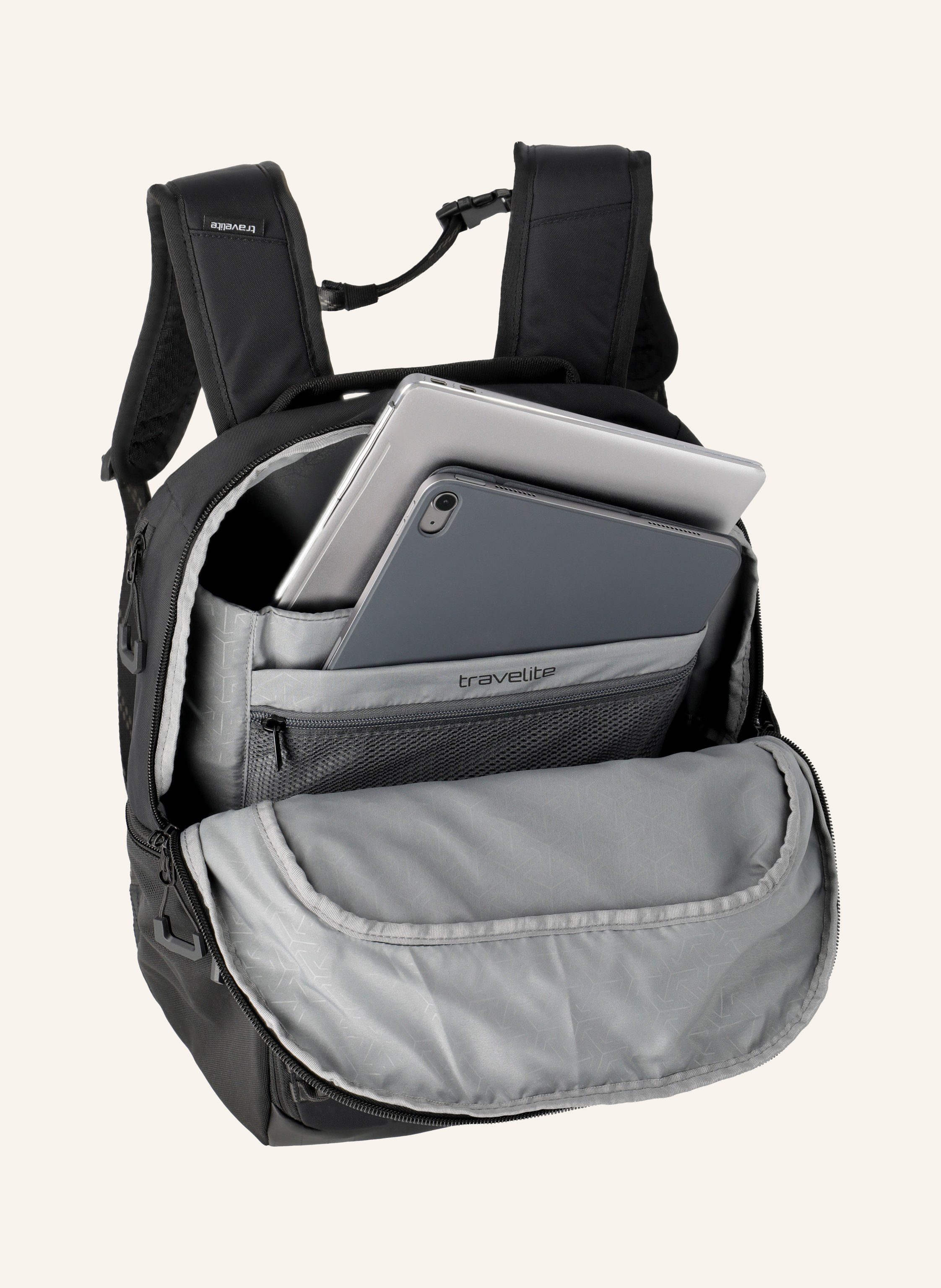 Thumbnail - Travelite Rucksack Venture Line Medium 22 L Mit Laptop-Fach schwarz