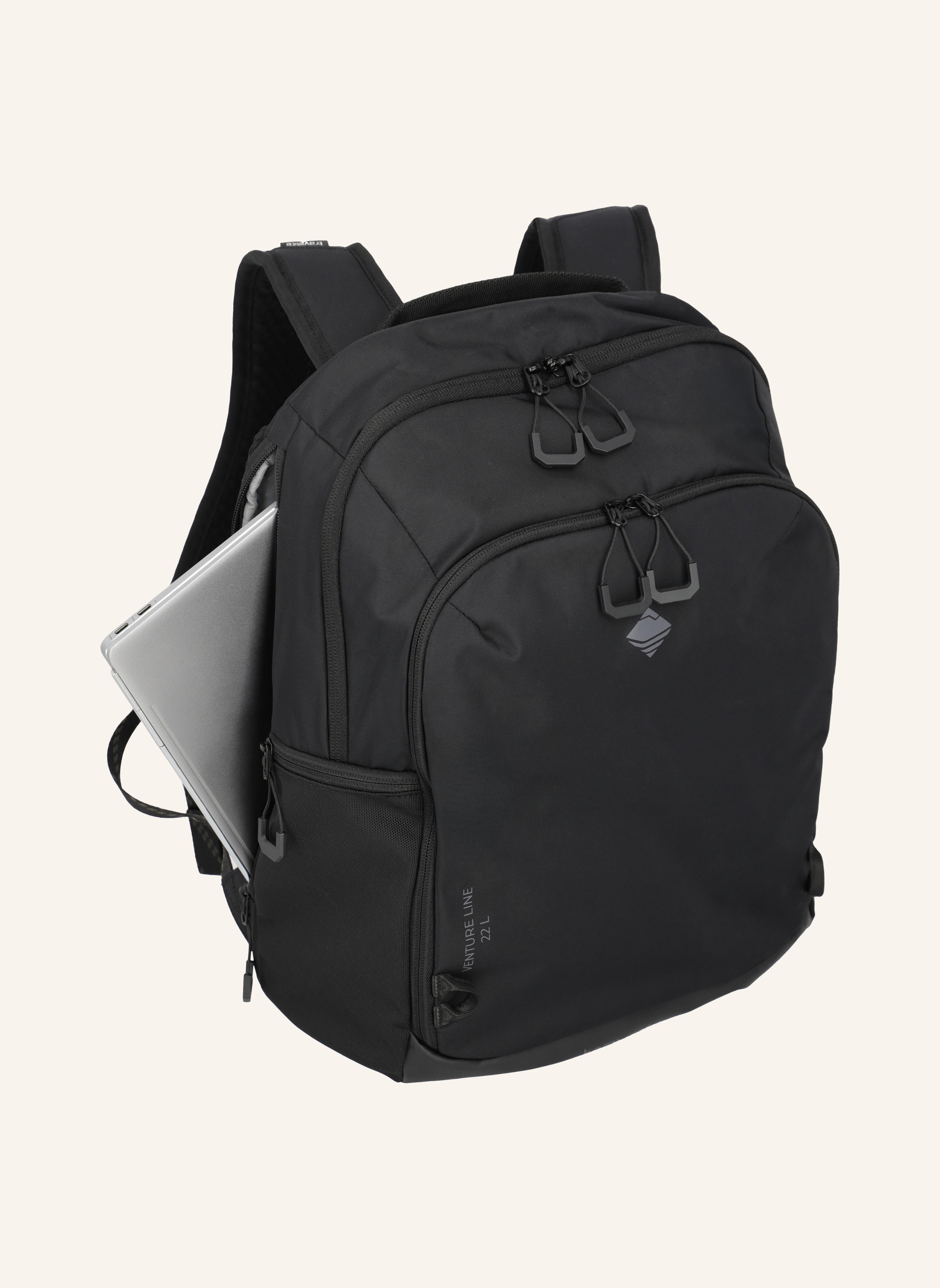 Thumbnail - Travelite Rucksack Venture Line Medium 22 L Mit Laptop-Fach schwarz