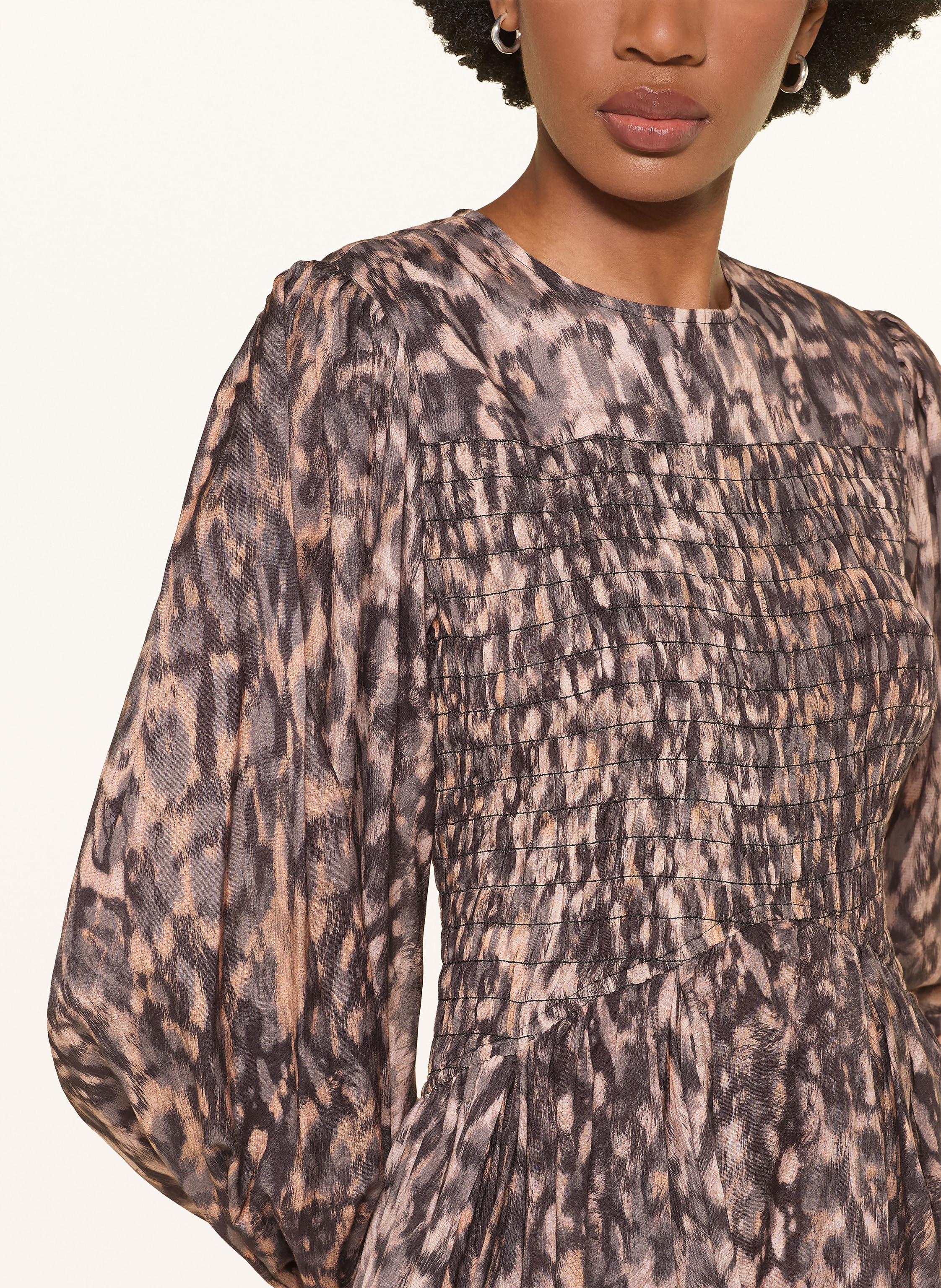 Thumbnail - Allsaints Kleid Chia braun