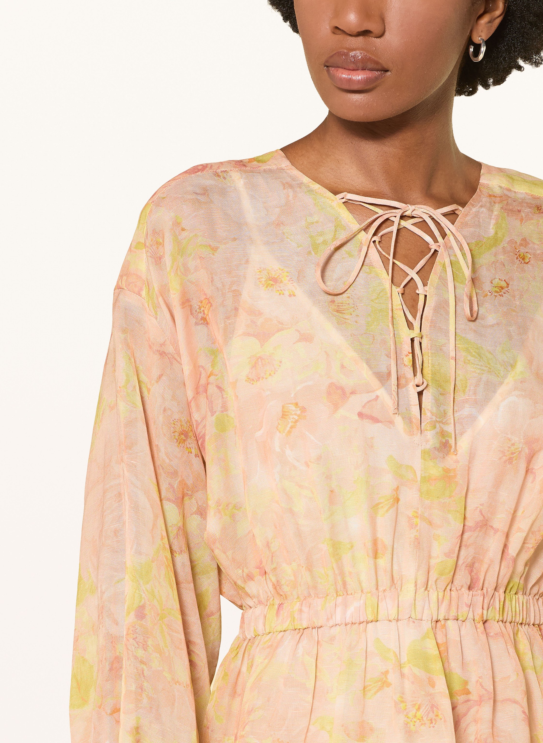 Thumbnail - Sandro Kleid Mit Rüschen gruen