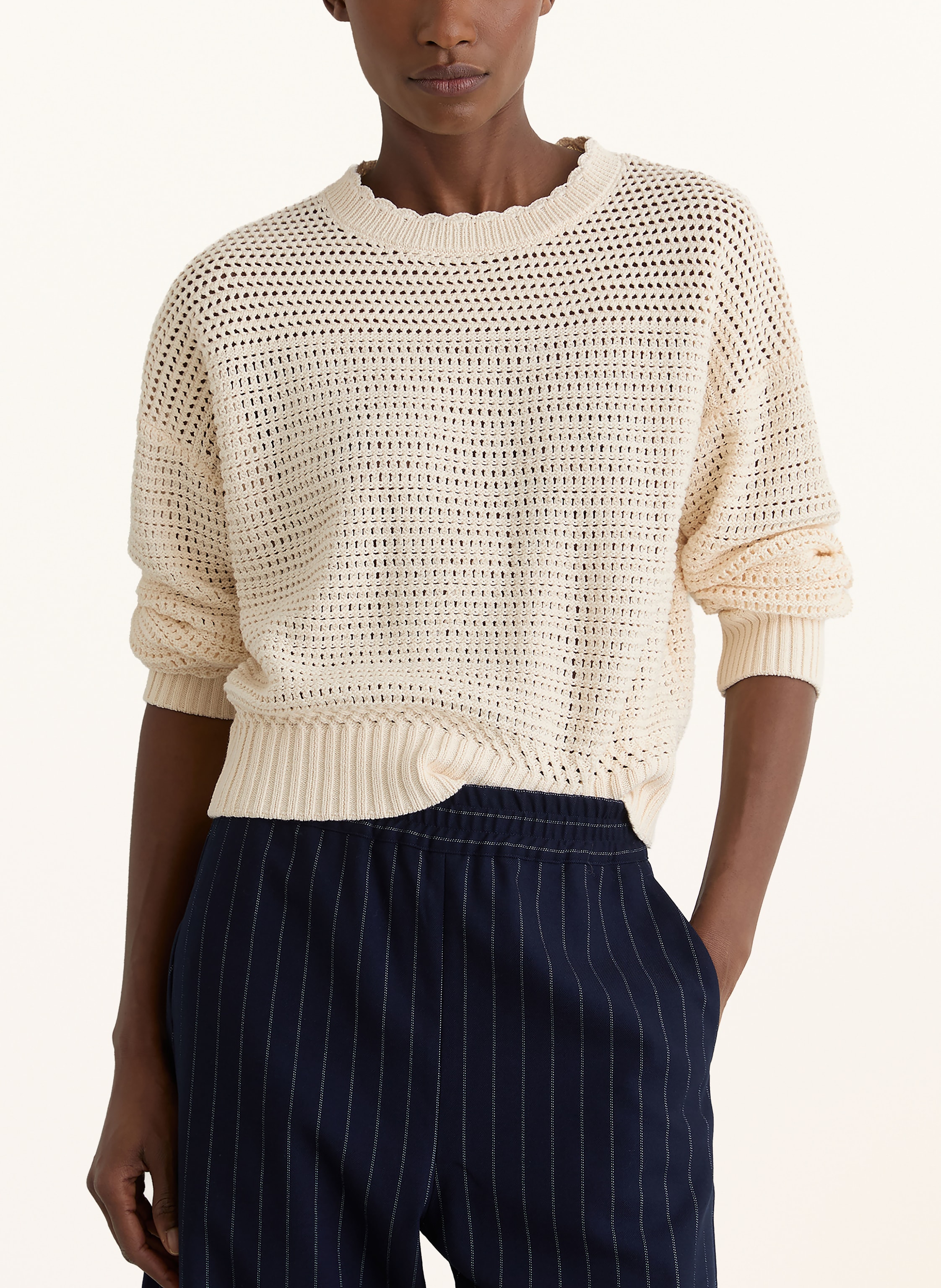 Thumbnail - Reiss Pulllover Bonnie beige