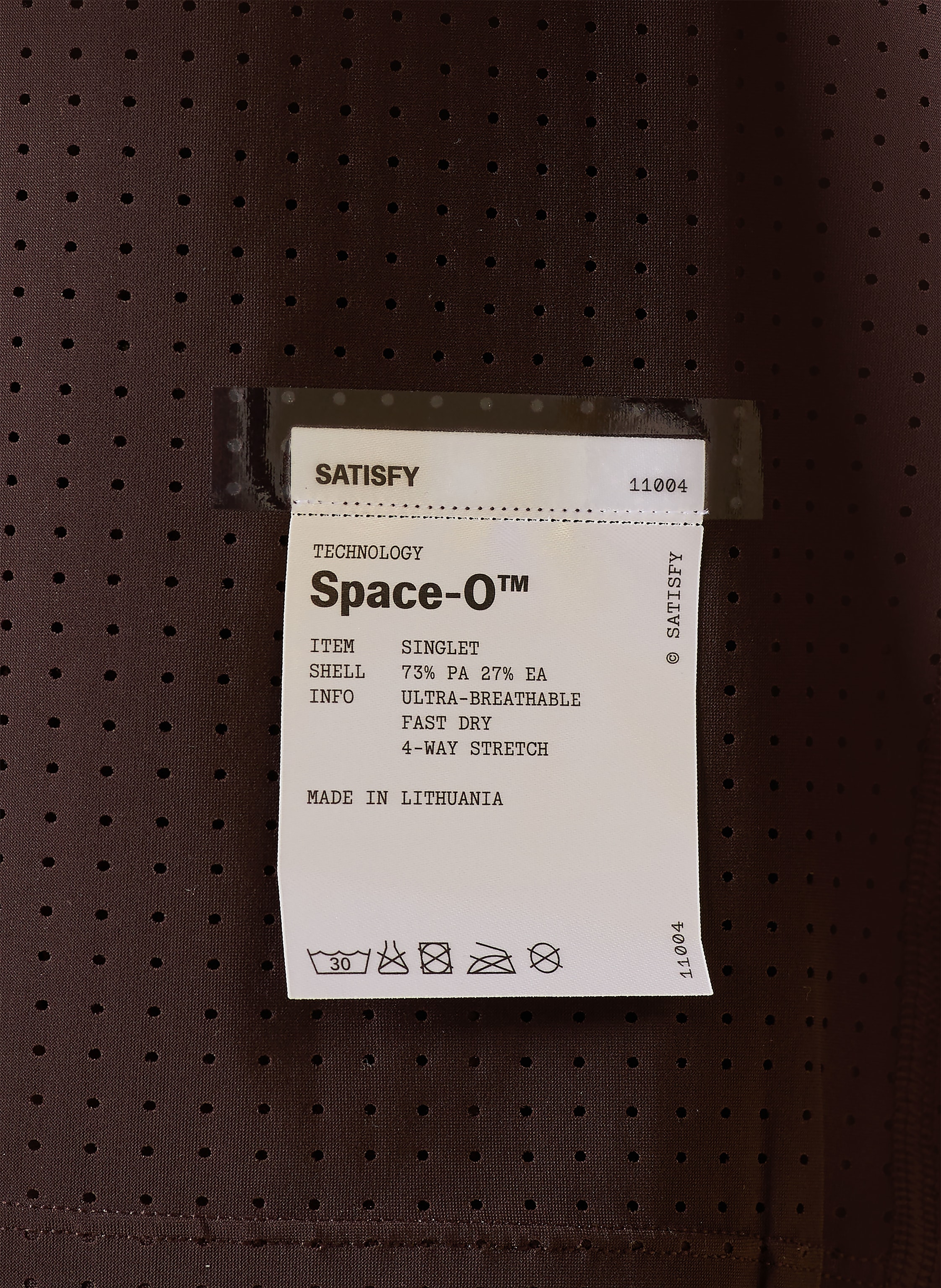 Thumbnail - Satisfy Lauftop Space-O™ braun