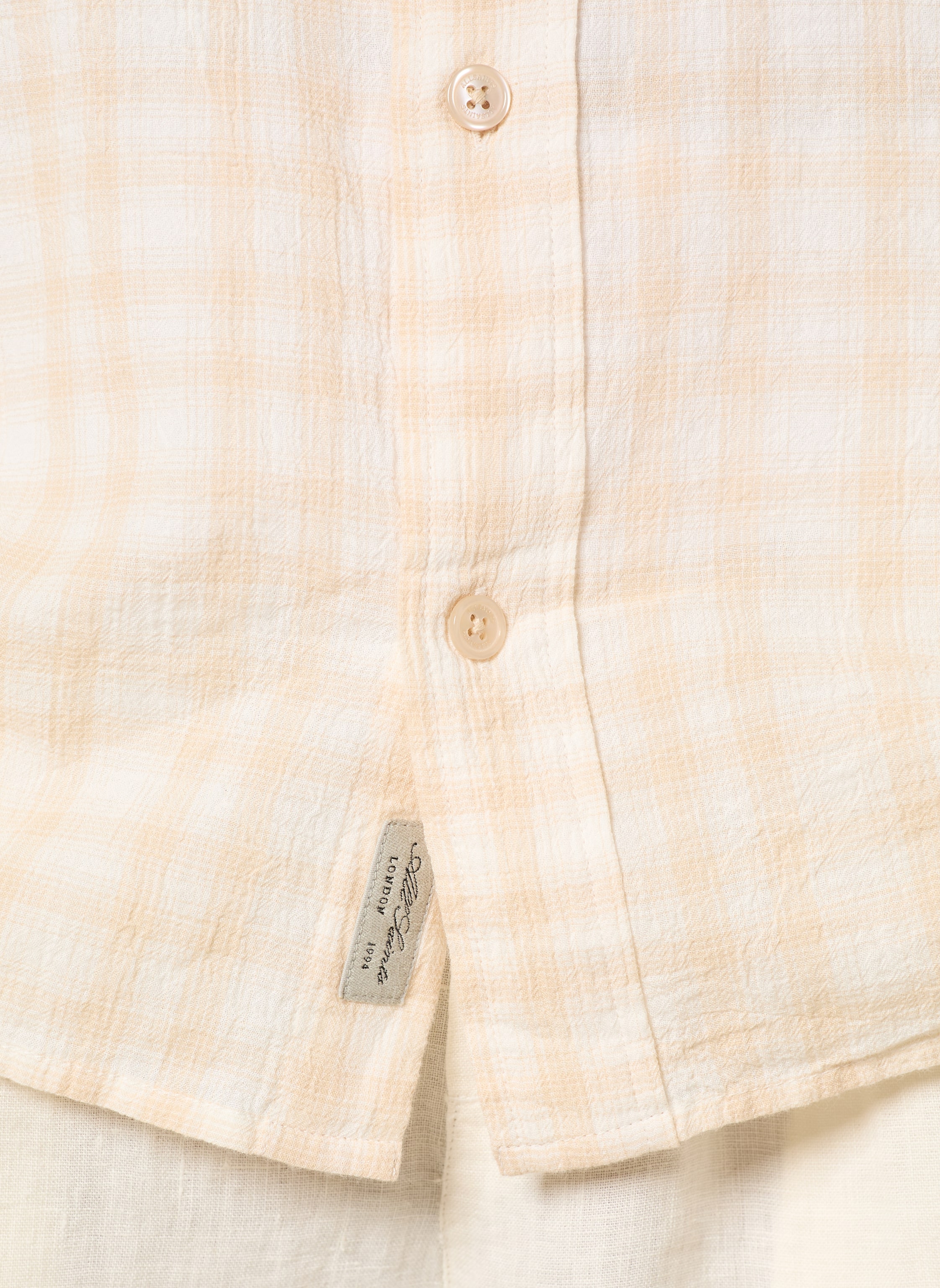 Thumbnail - Allsaints Hemd Toya Oversized Fit beige