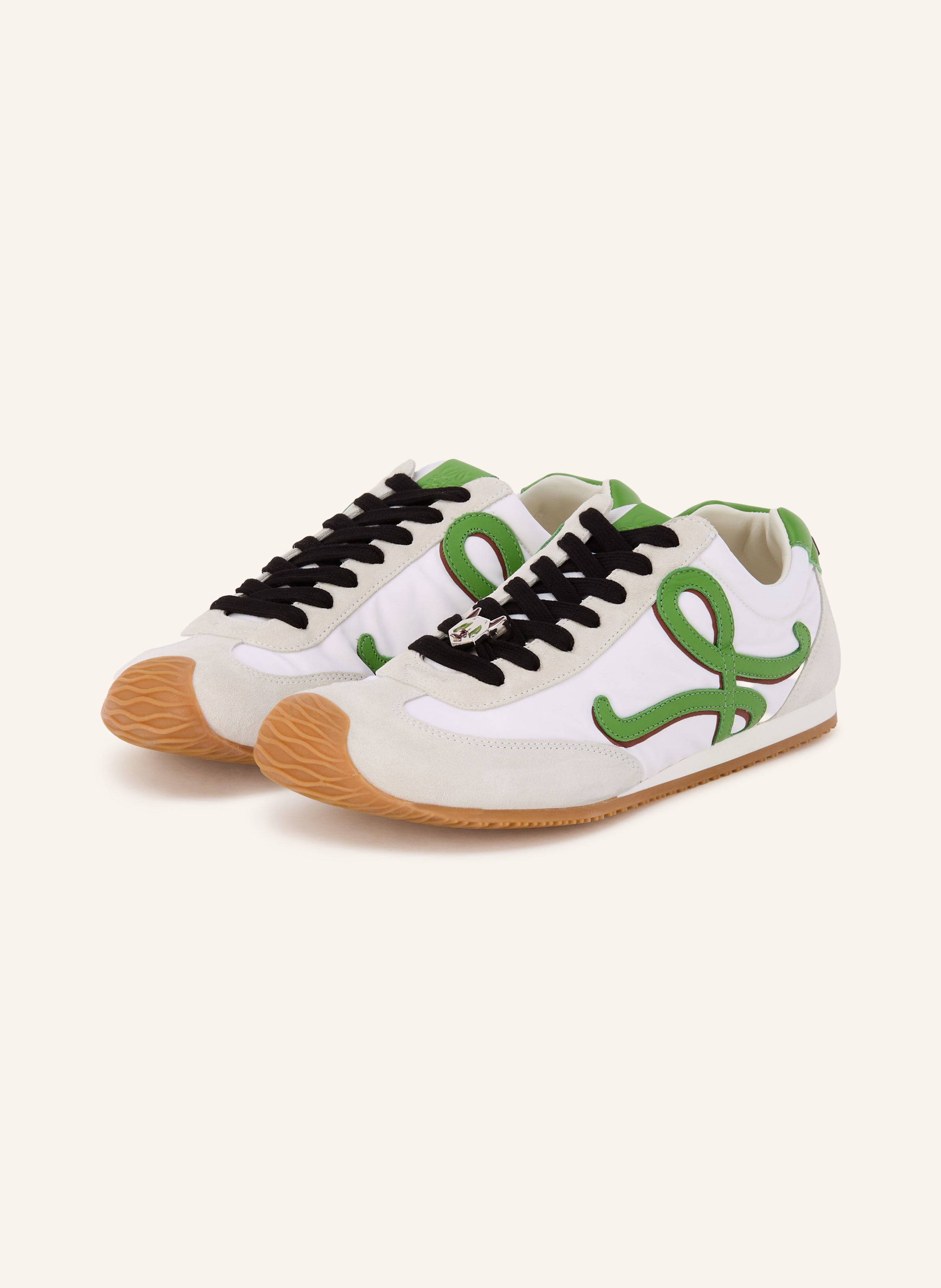 Loewe Loewe Sneaker Ballet Runner 2.0 weiss in WEISS / HELLGRAU / GRÜN