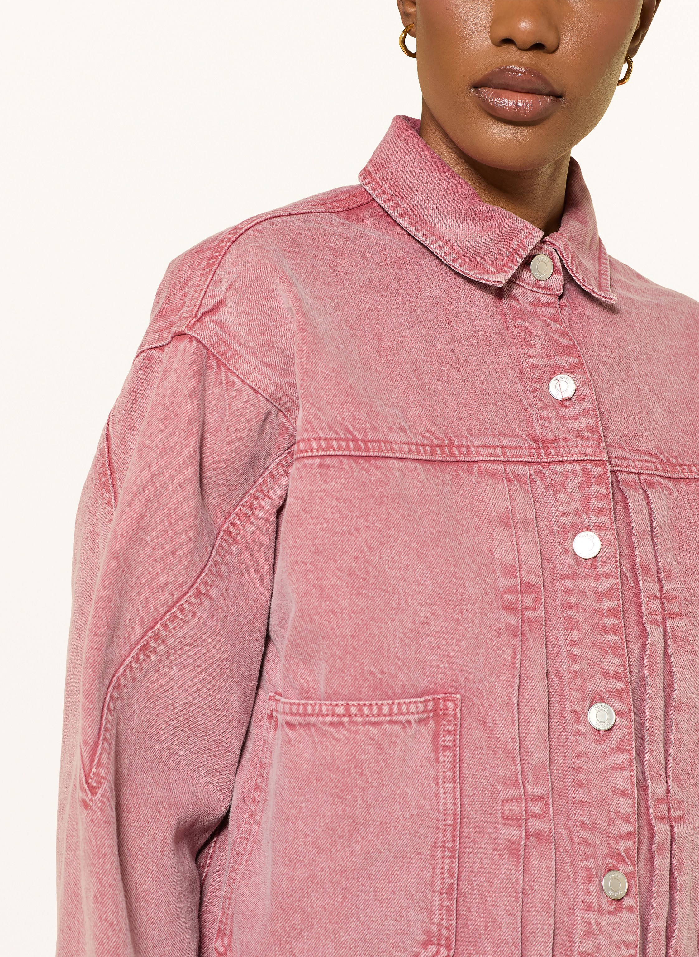 Thumbnail - Ba&Sh Jeansjacke Runo pink