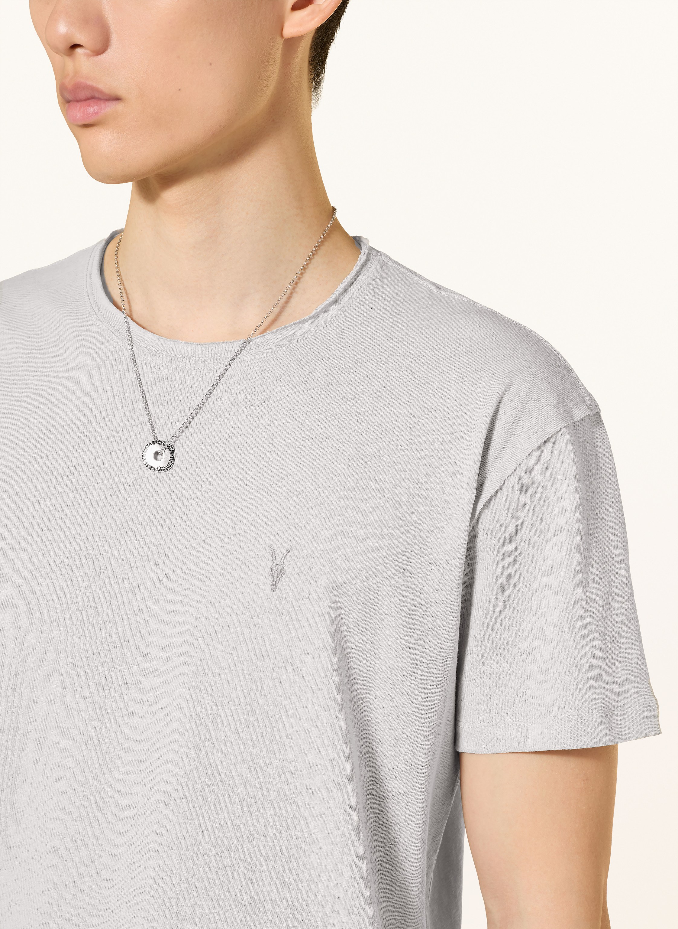 Thumbnail - Allsaints T-Shirt Flax grau