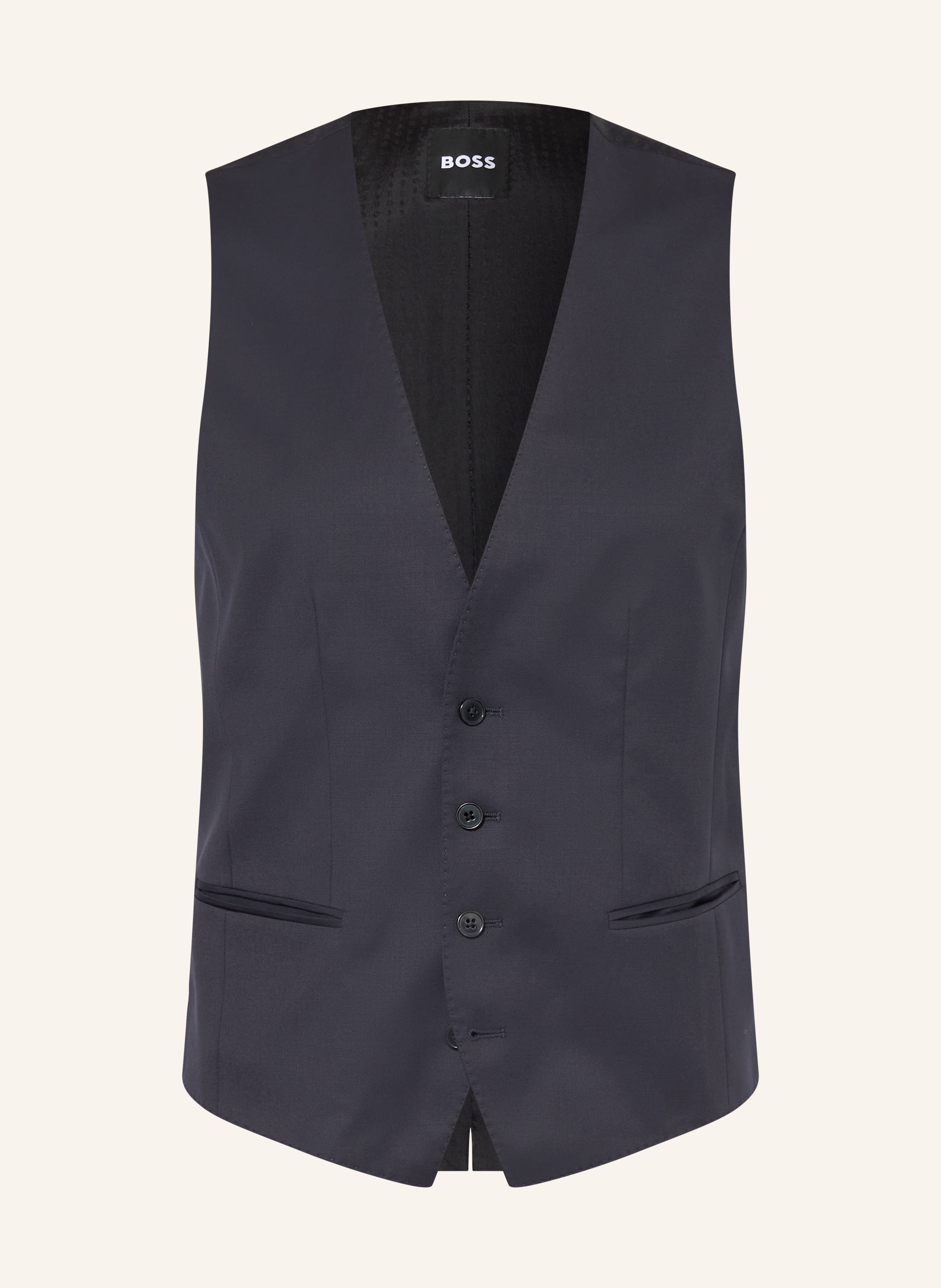 Boss Boss Anzugweste Huge Slim Fit blau in 401 DARK BLUE