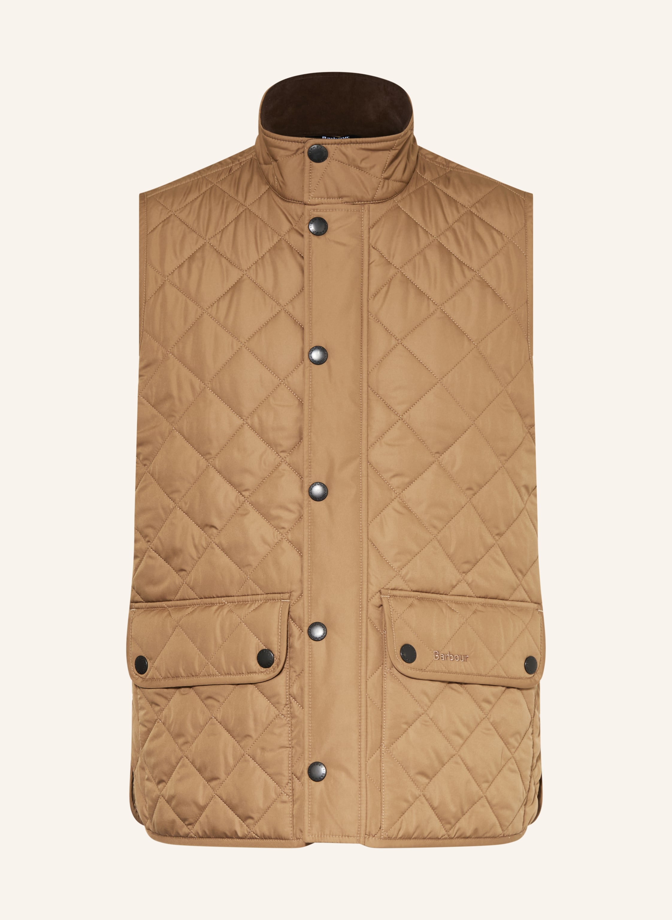 Barbour Steppweste beige